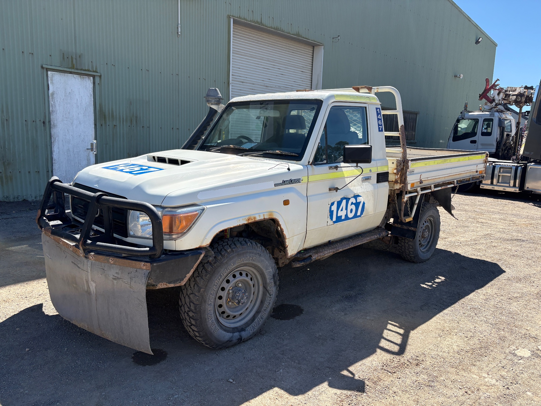 2018 Toyota Landcruiser Workmate 4x4 Single Cab Ute *Ex-Mine*