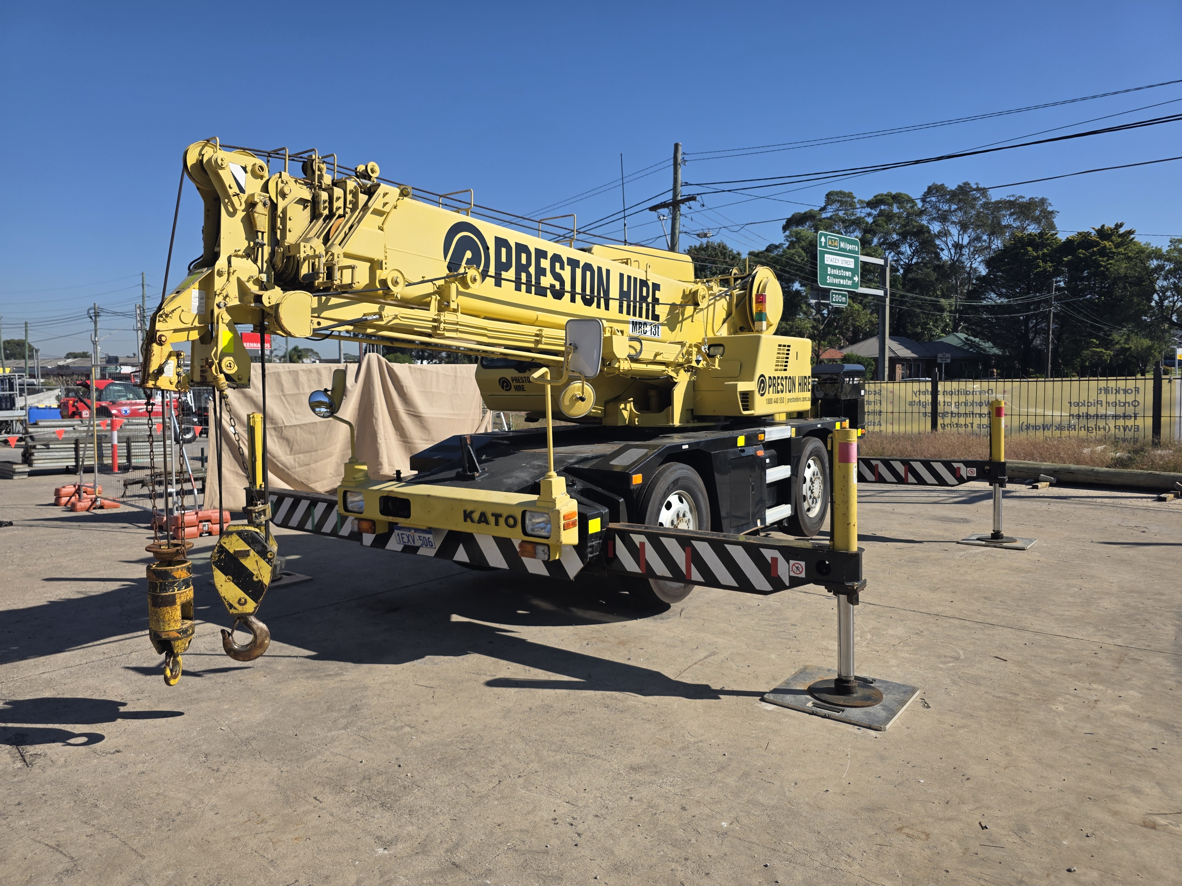 2015 Kato MR-130R City Crane