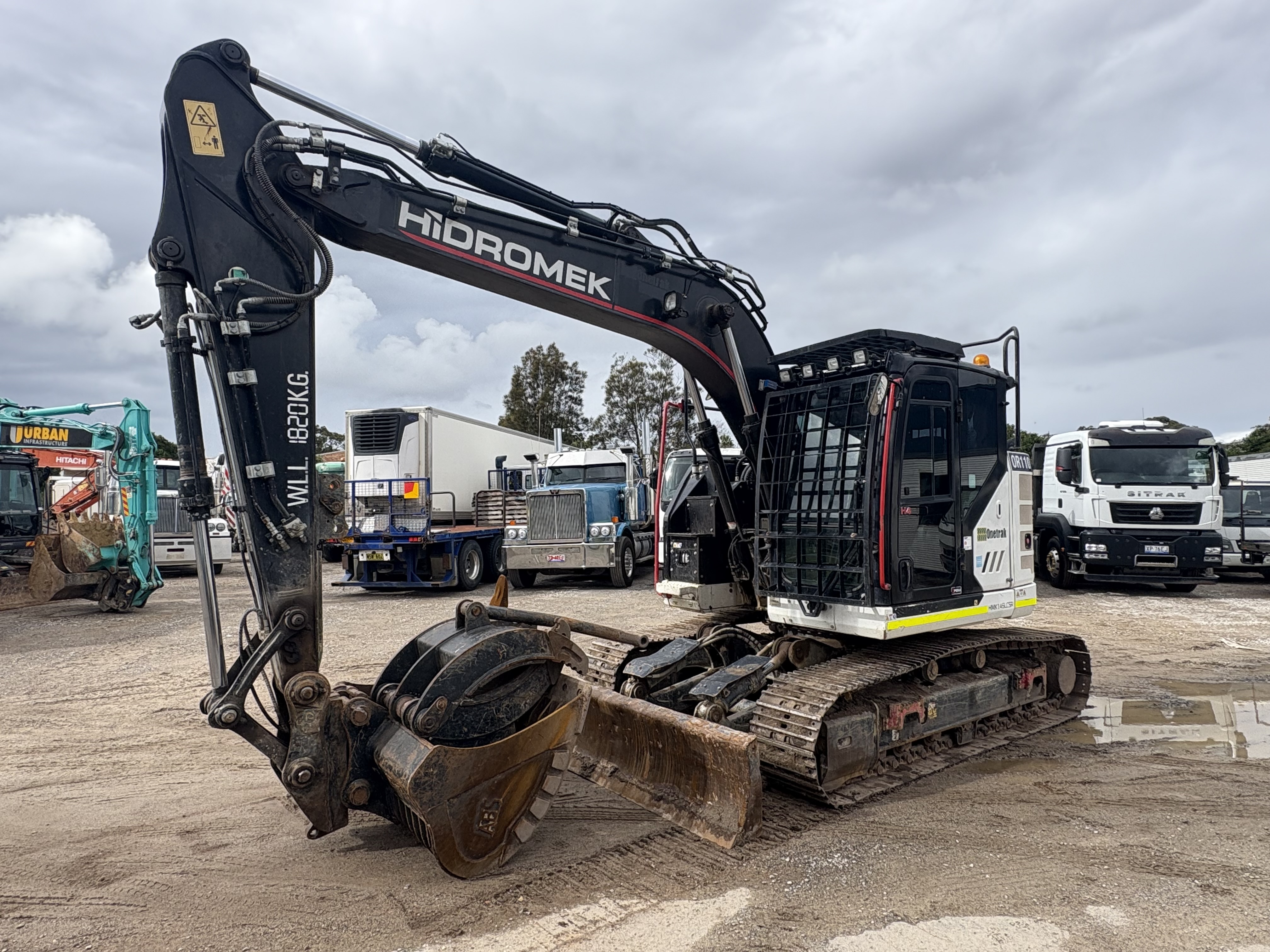 Hidromek HMK145LCSR Tracked Excavator