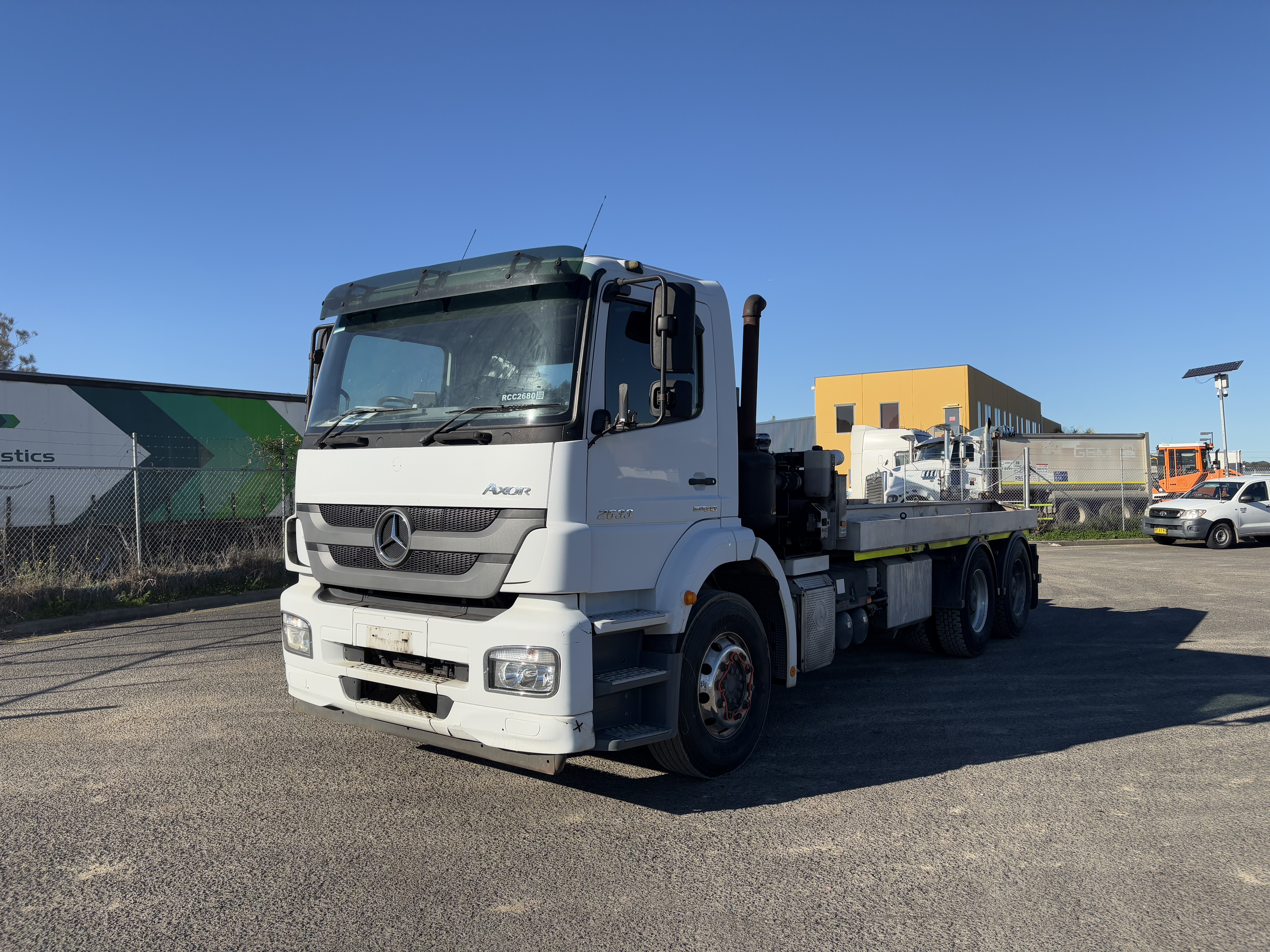 2016 Mercedes Axor 2633 6x4 Cab Chassis (Auto) (26T GVM)