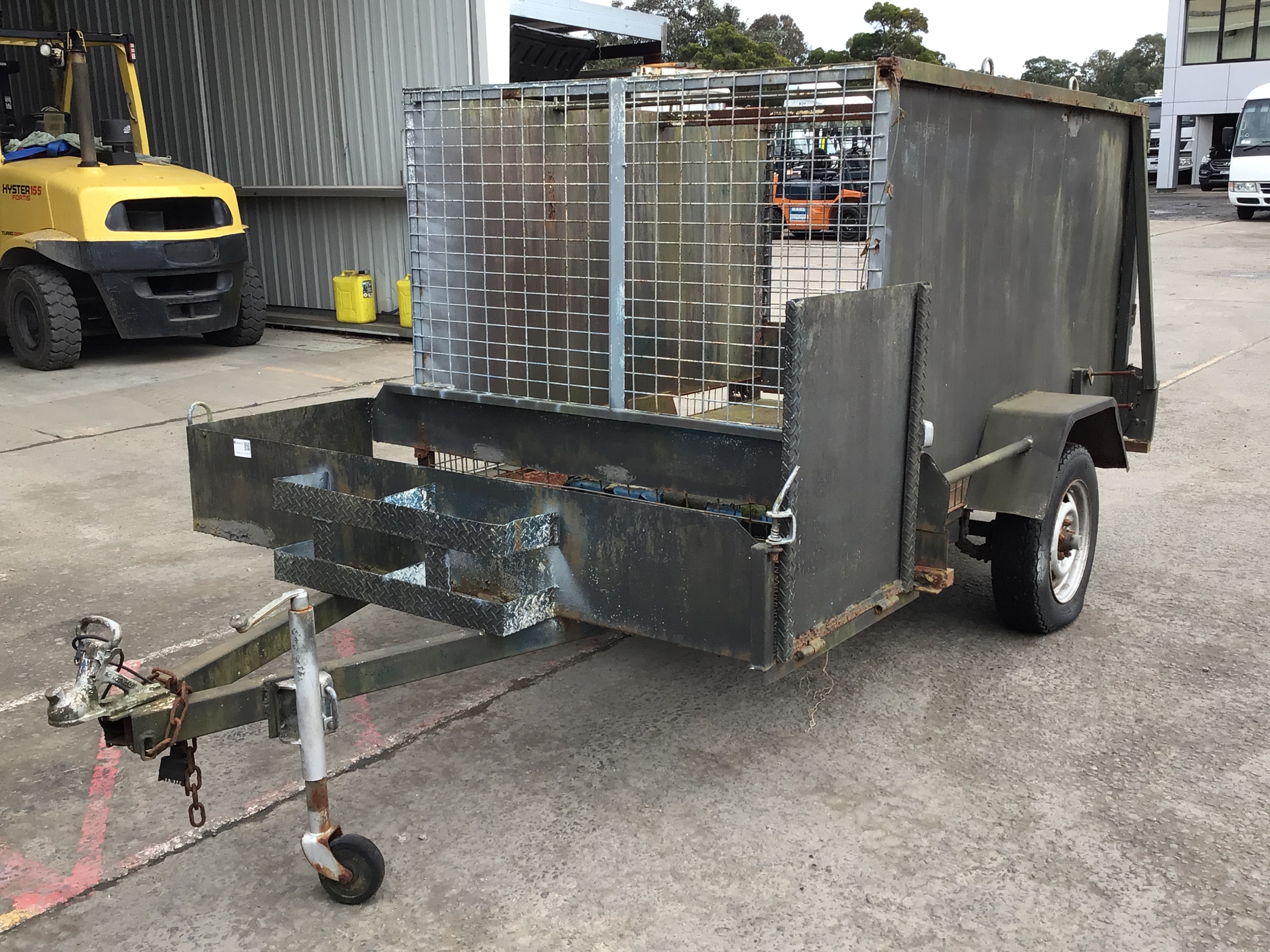 2 · Single Axle Box Trailer