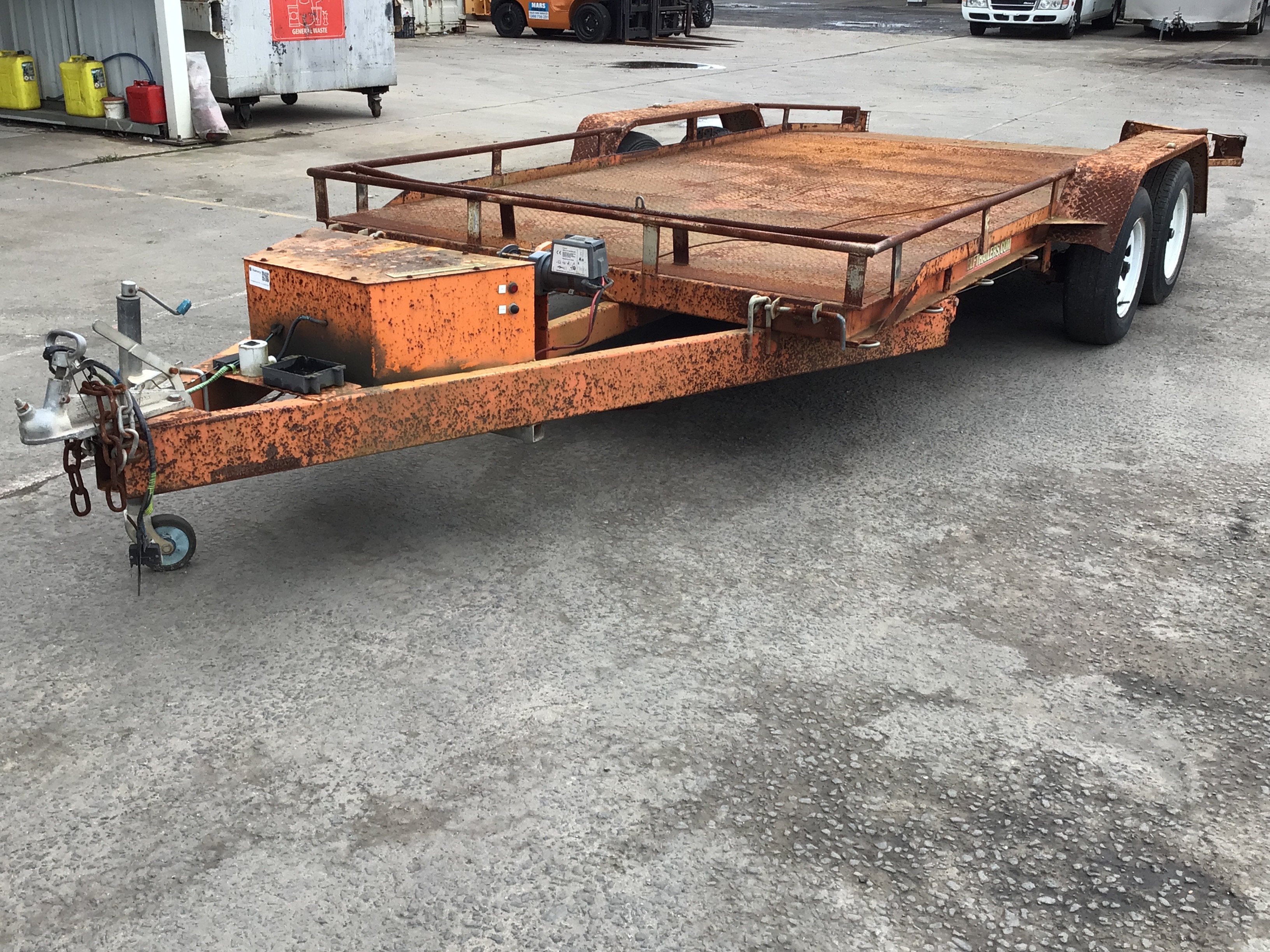 1 · 2019 ELF 3TVCT Dual Axle Plant Trailer