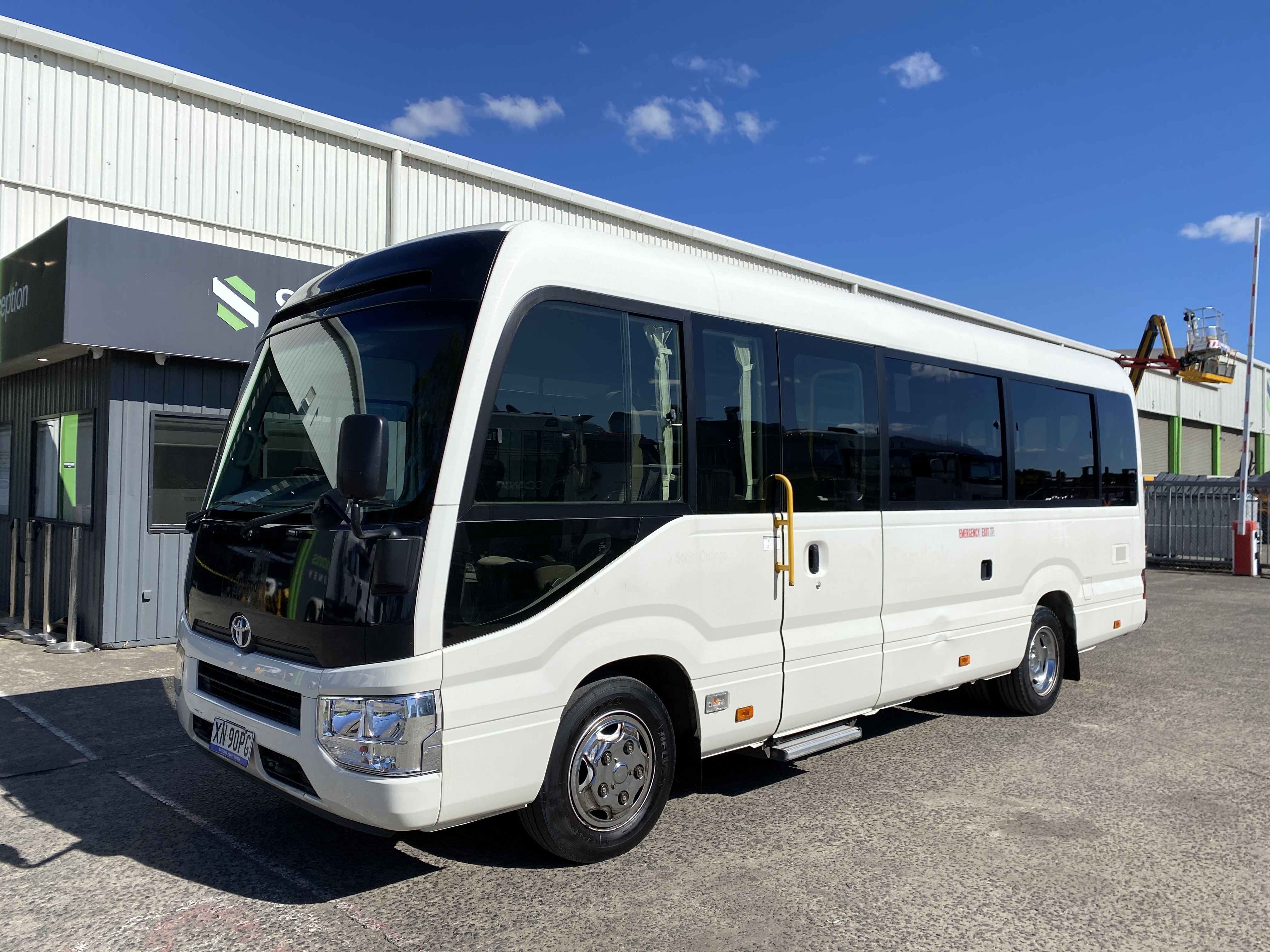 4 · 2020 Toyota Coaster 70 Series (22 Seat) (Auto) (Council Asset)
