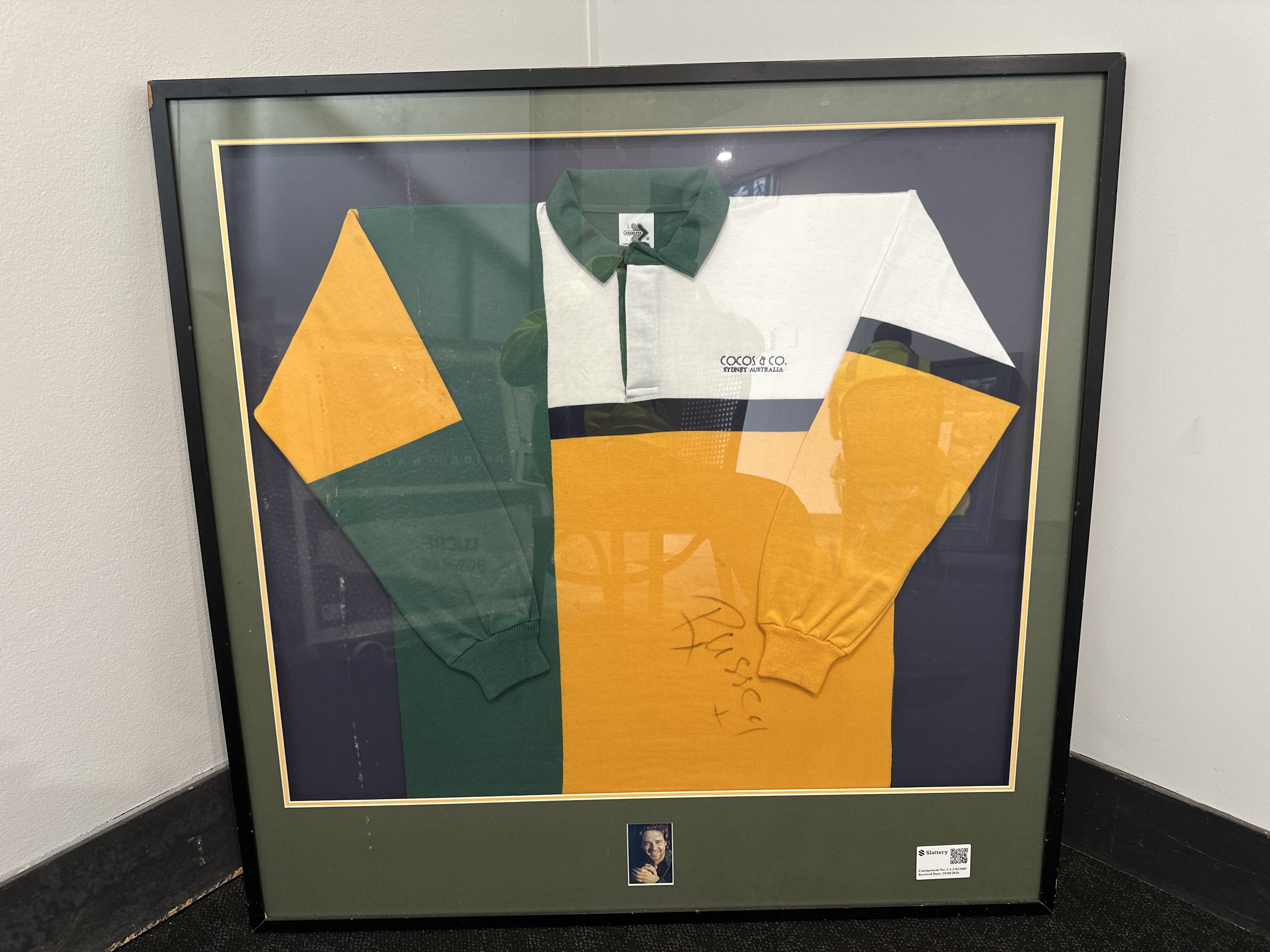 Signed 1989 ANZAC XV Rugby Jersey