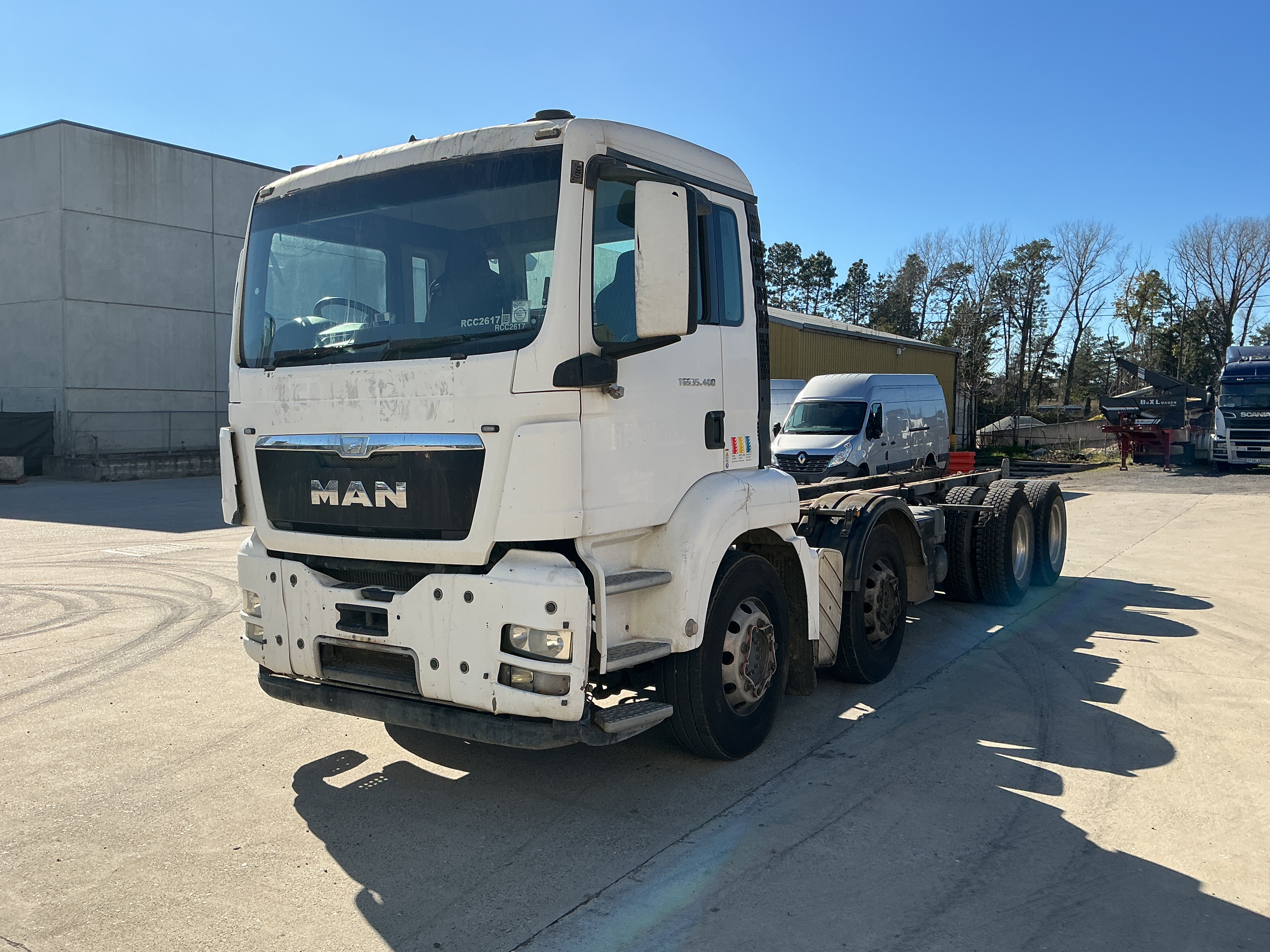 2016 MAN TGS 35.400 8x4 Cab Chassis