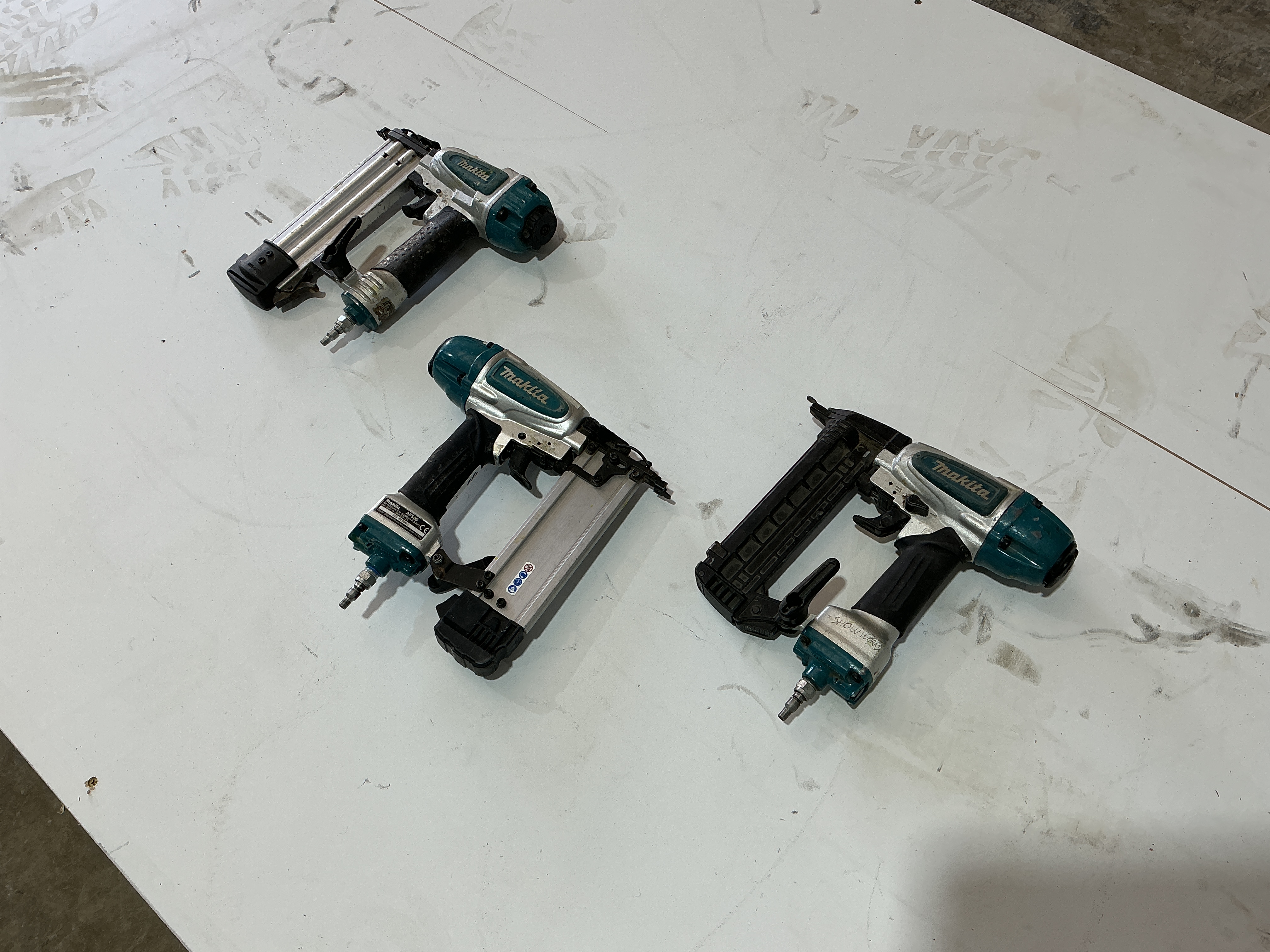 Makita Air Pressure Nail Gun x3