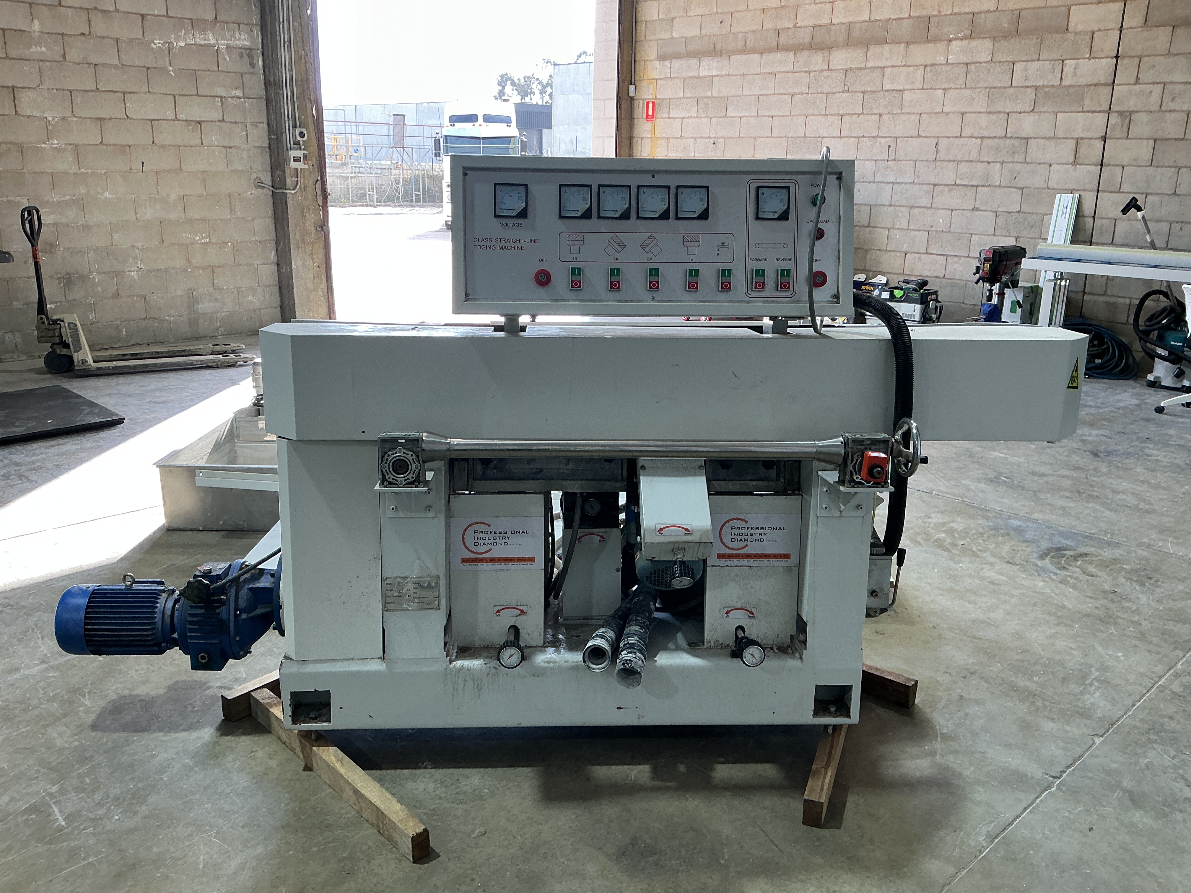 4 Spindle Glass Edging Machine