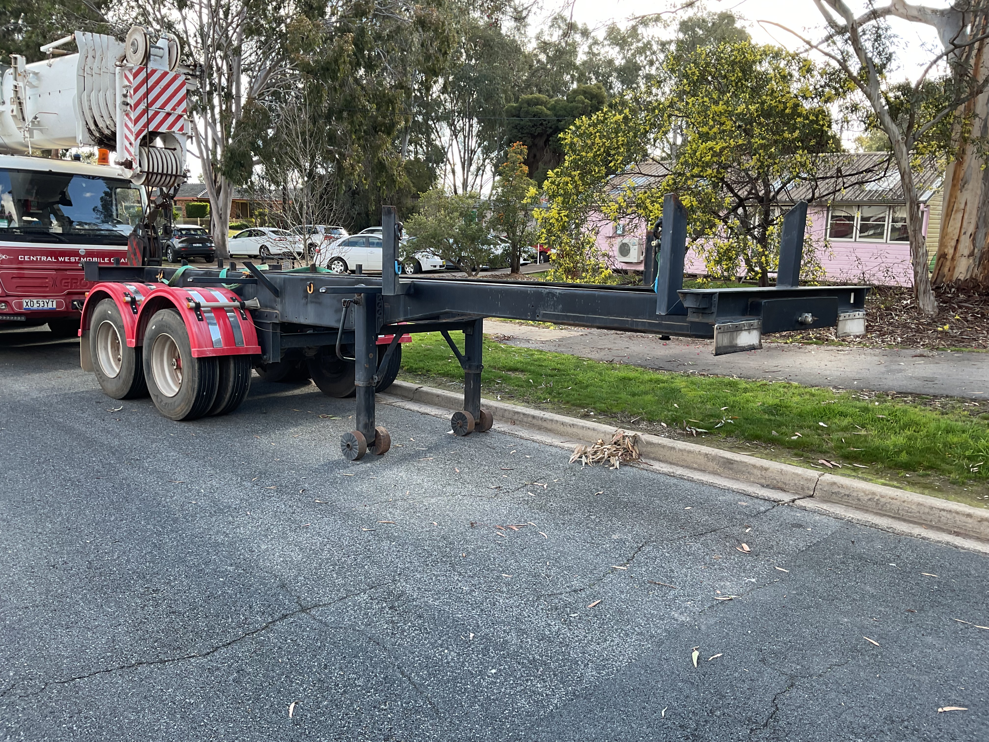1978 Mcgrath Counterweight Skeletal Trailer (Bogie Axle)