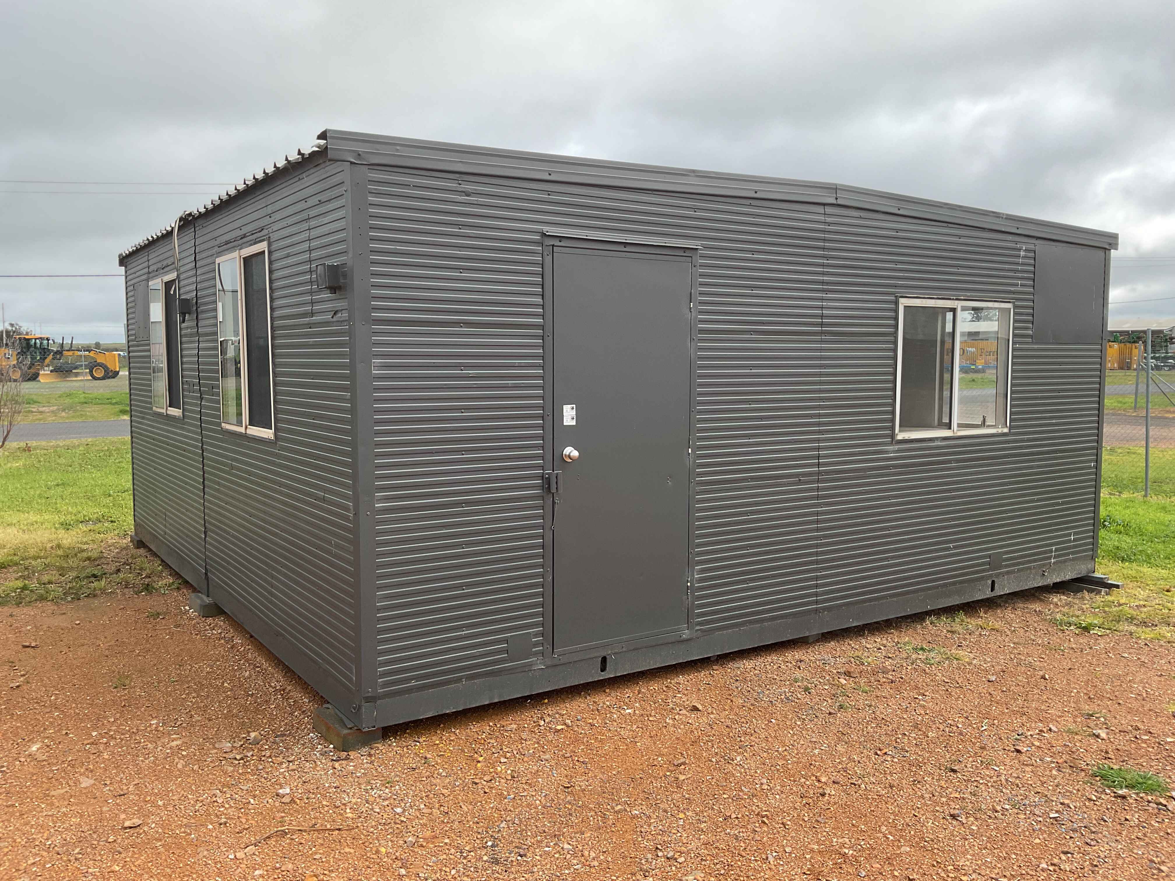 Multi-Purpose Portable Modular Building 6m x 3m End module studio bathroom and kitchenette