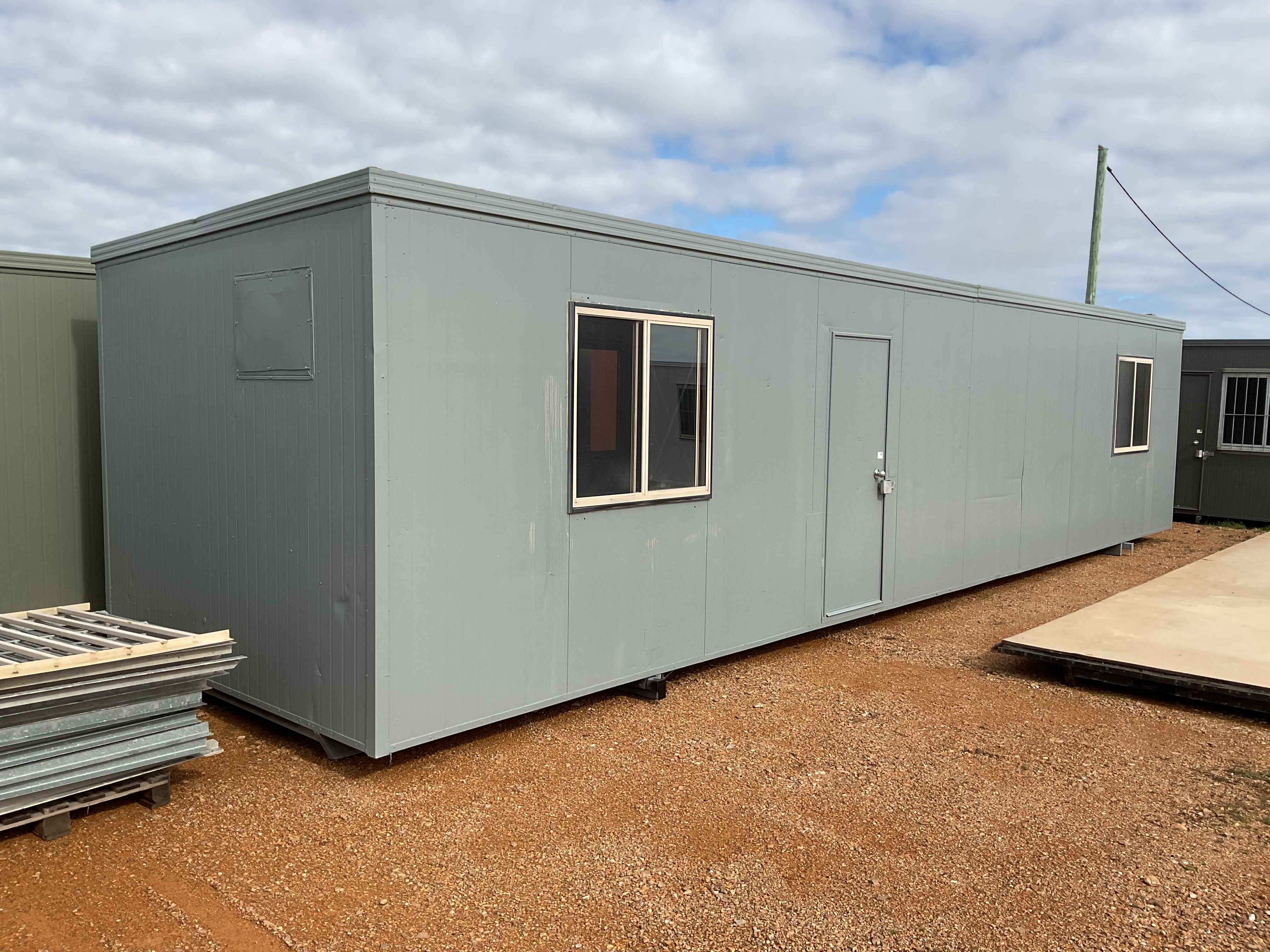 Multi-Purpose Portable Modular Building 12.0m x 3.0m Kitchenette