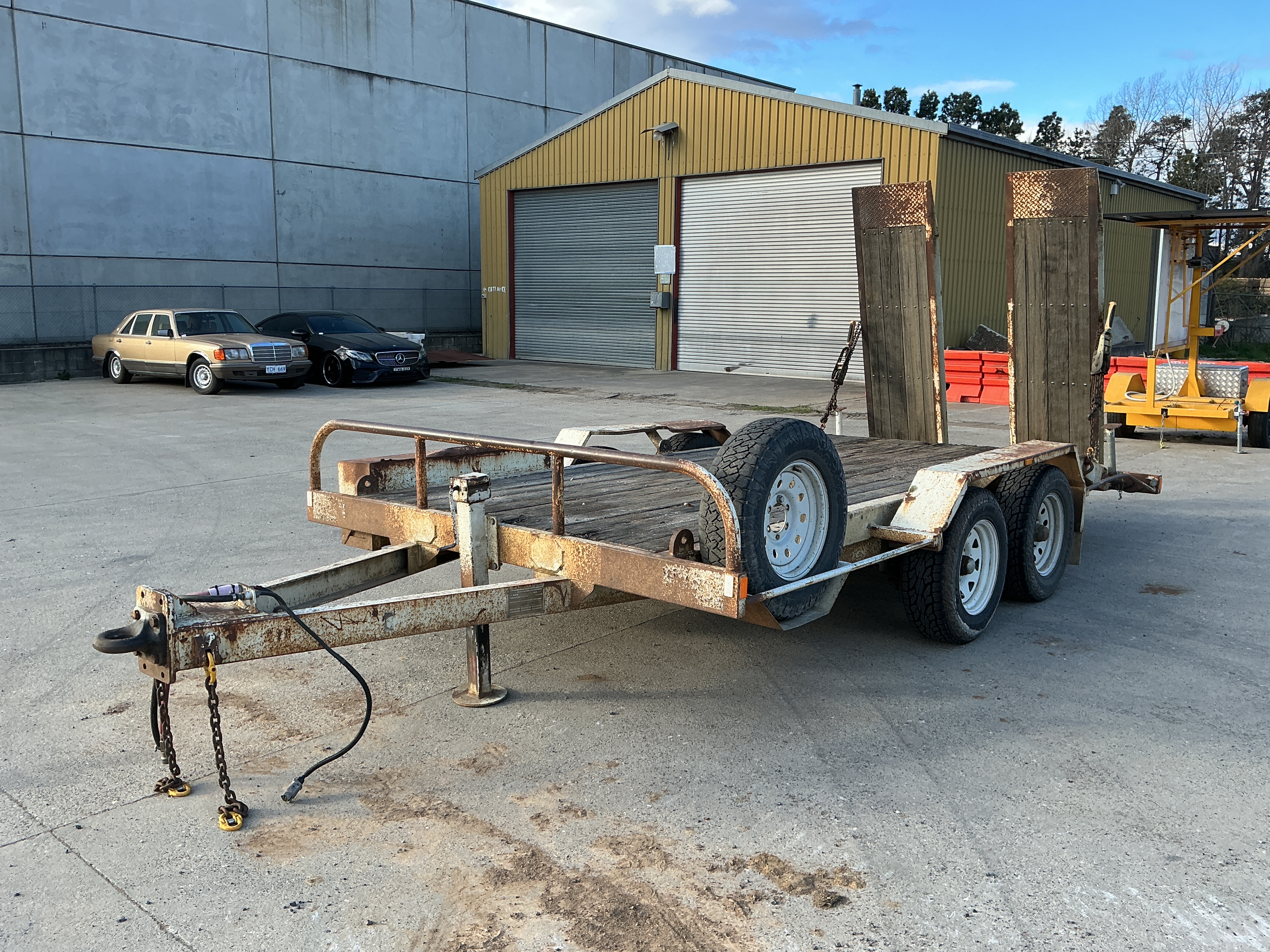 2011 Johnston Truck Bodies (Council Asset) Tandem TC A Trailer