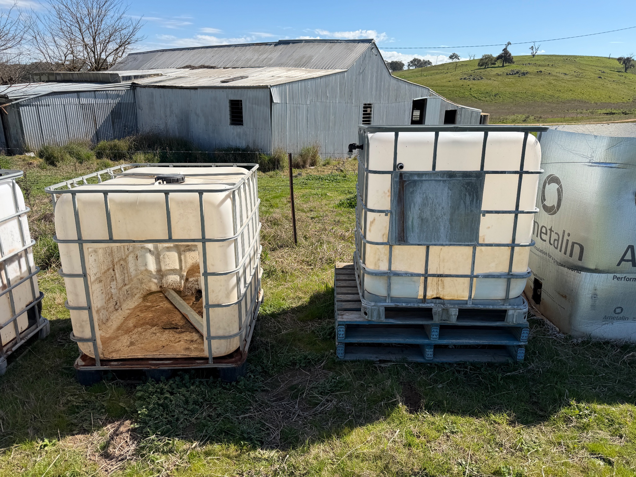 6 x 1000l IBC