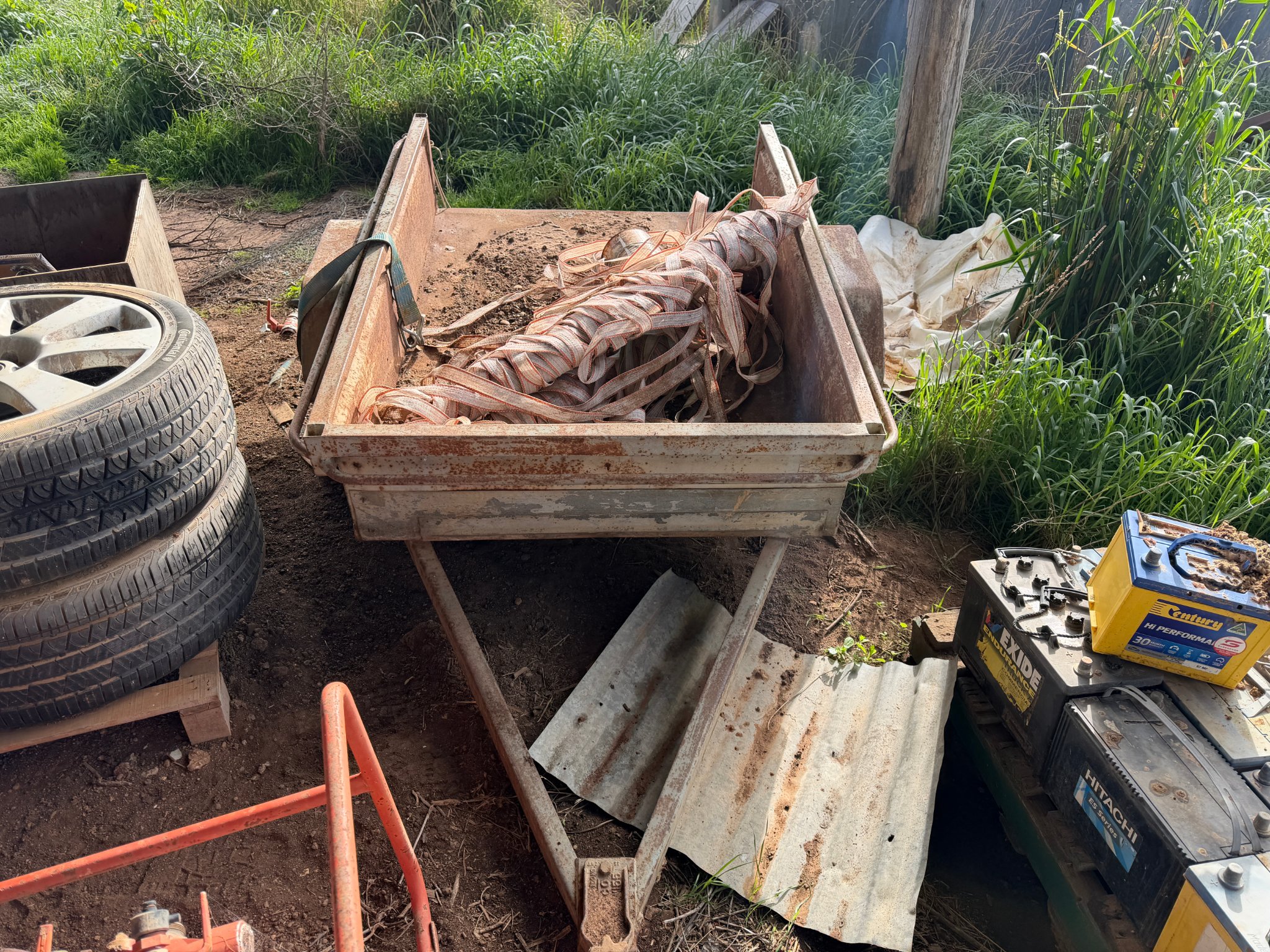 Box Trailer Single Axle (Farm Use Only)