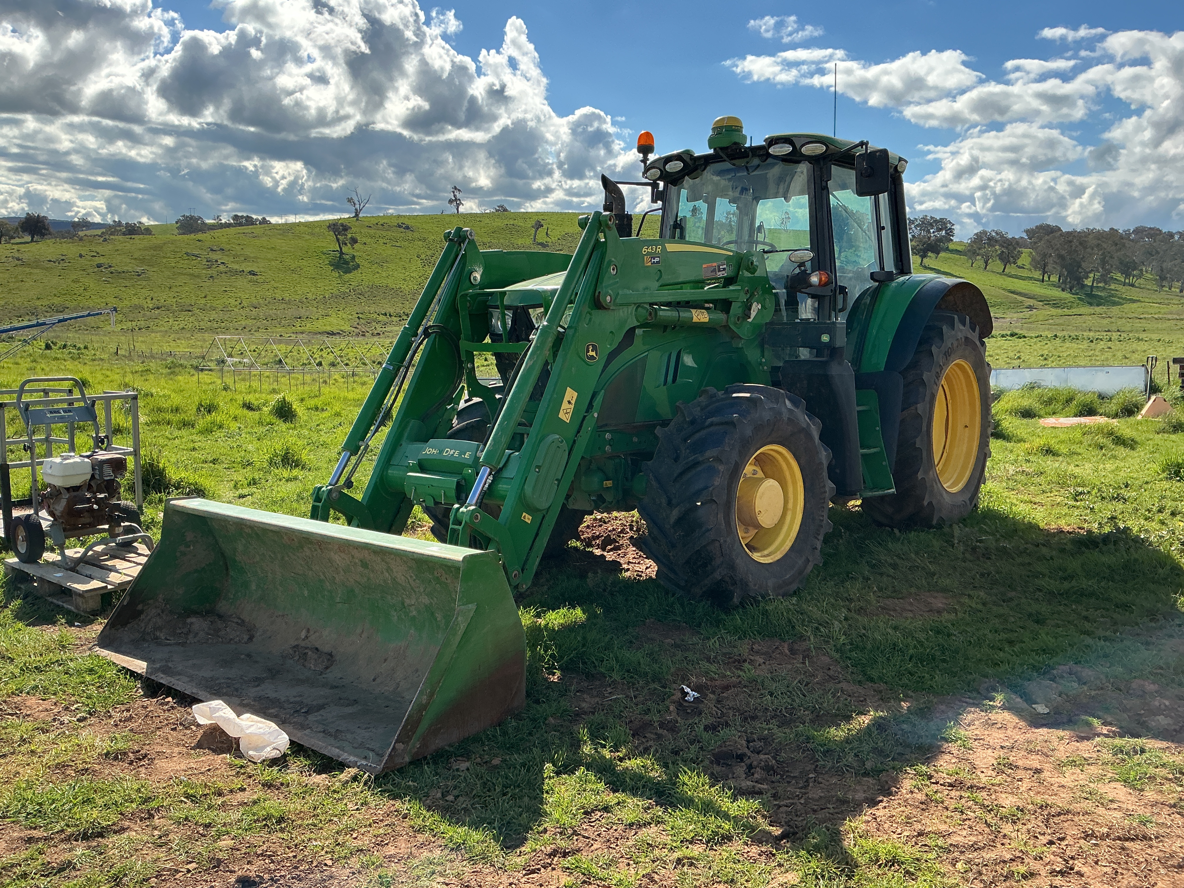1 · 2020 John Deere 6140M Tractor with 643R FEL & Bucket