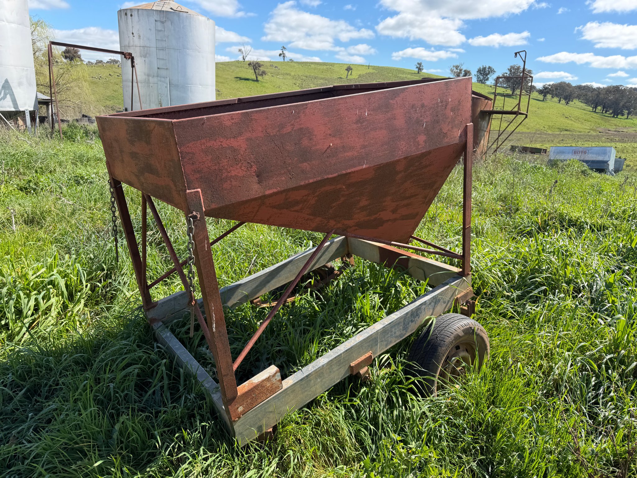 Single Axle Hopper Trailer
