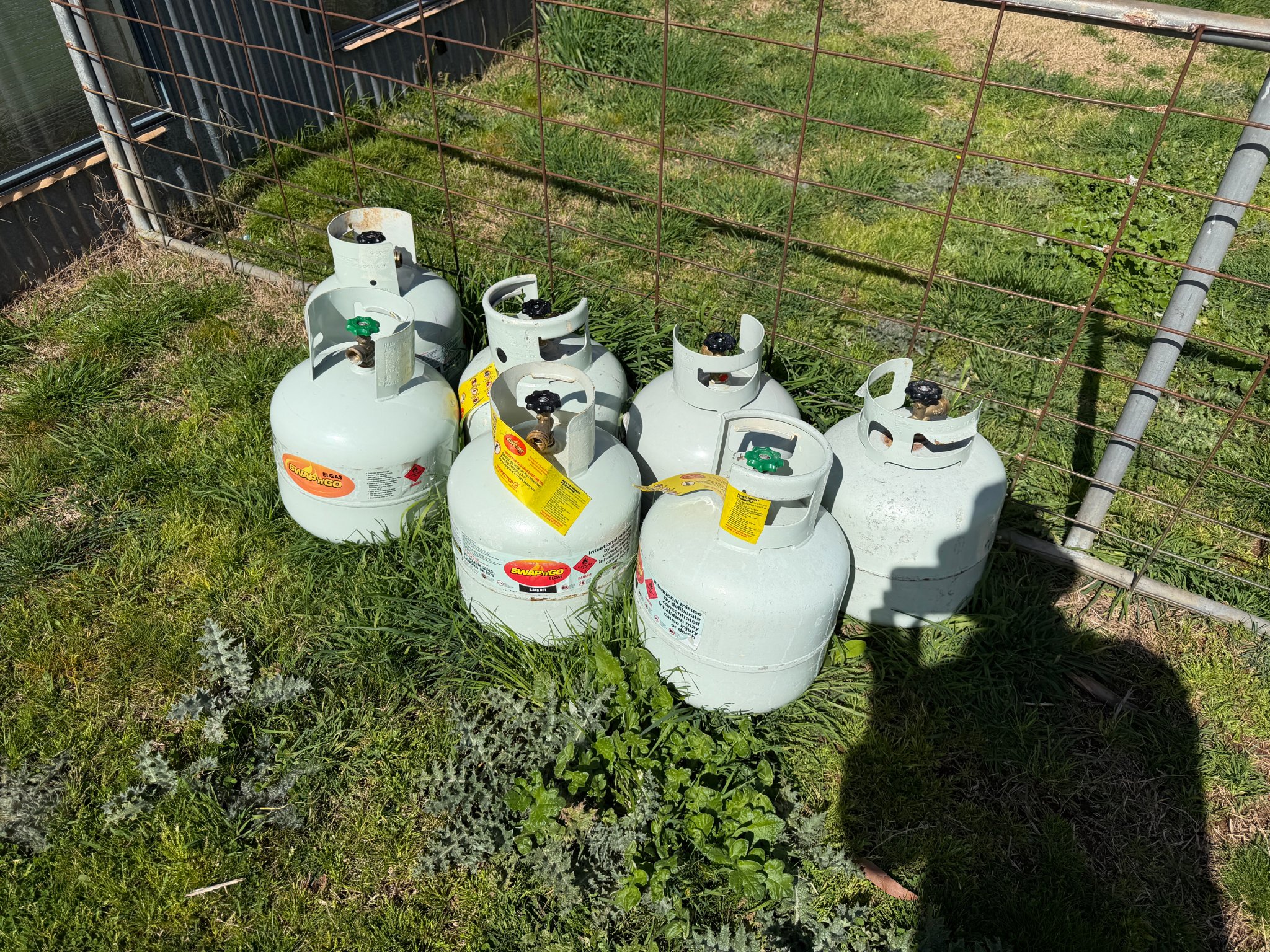 LPG Gas Cylinders (empty)