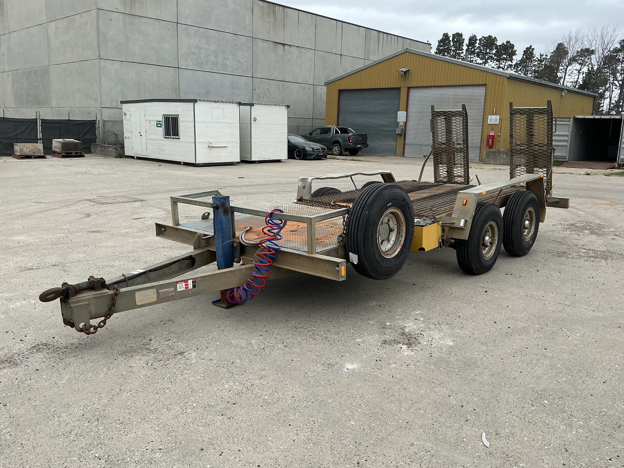 2005 Ally Weld Engineering Tag 2 Dual Axle Plant Trailer