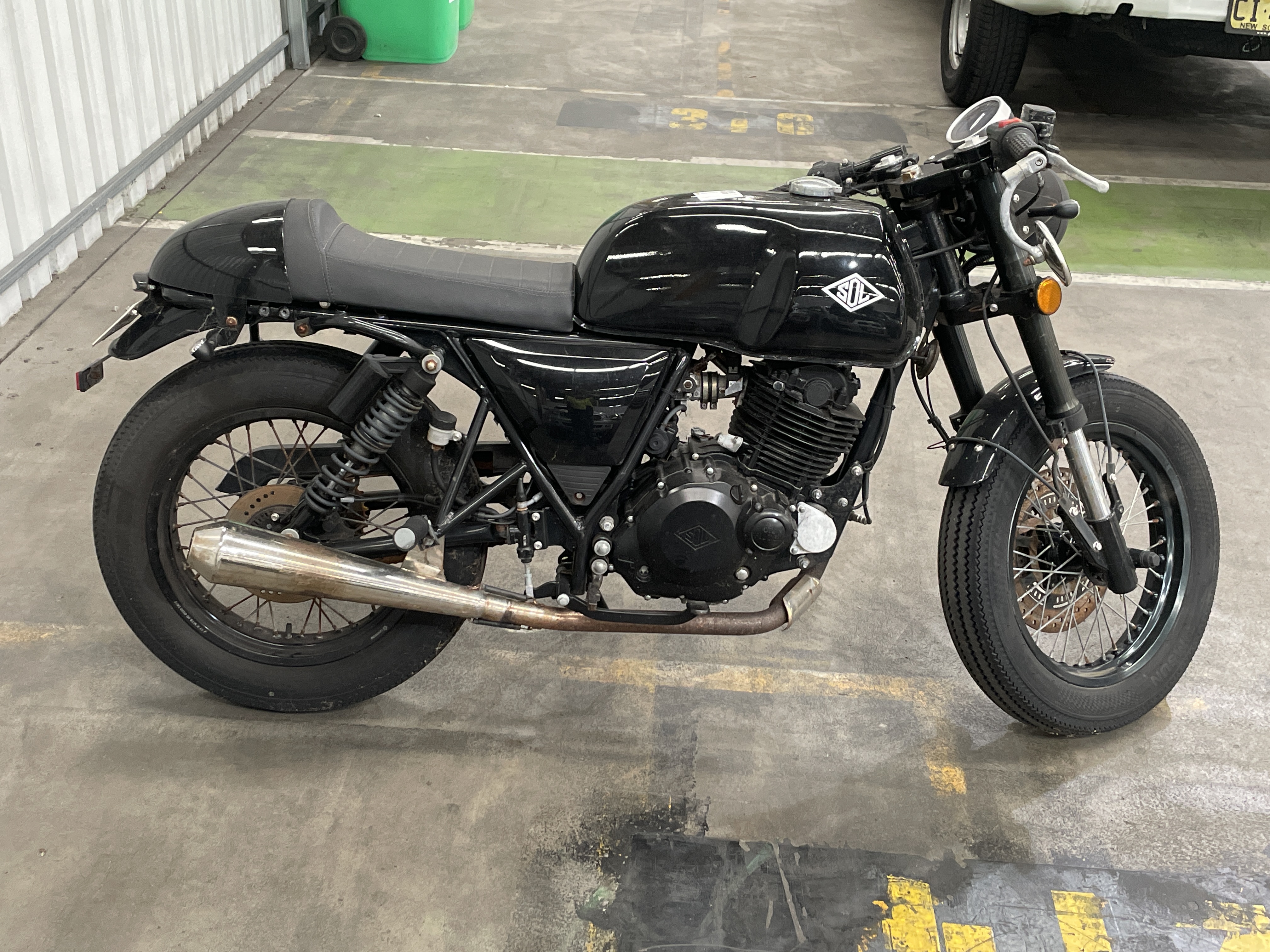 13 · 2022 SOL Mercury 250cc Motorbike
