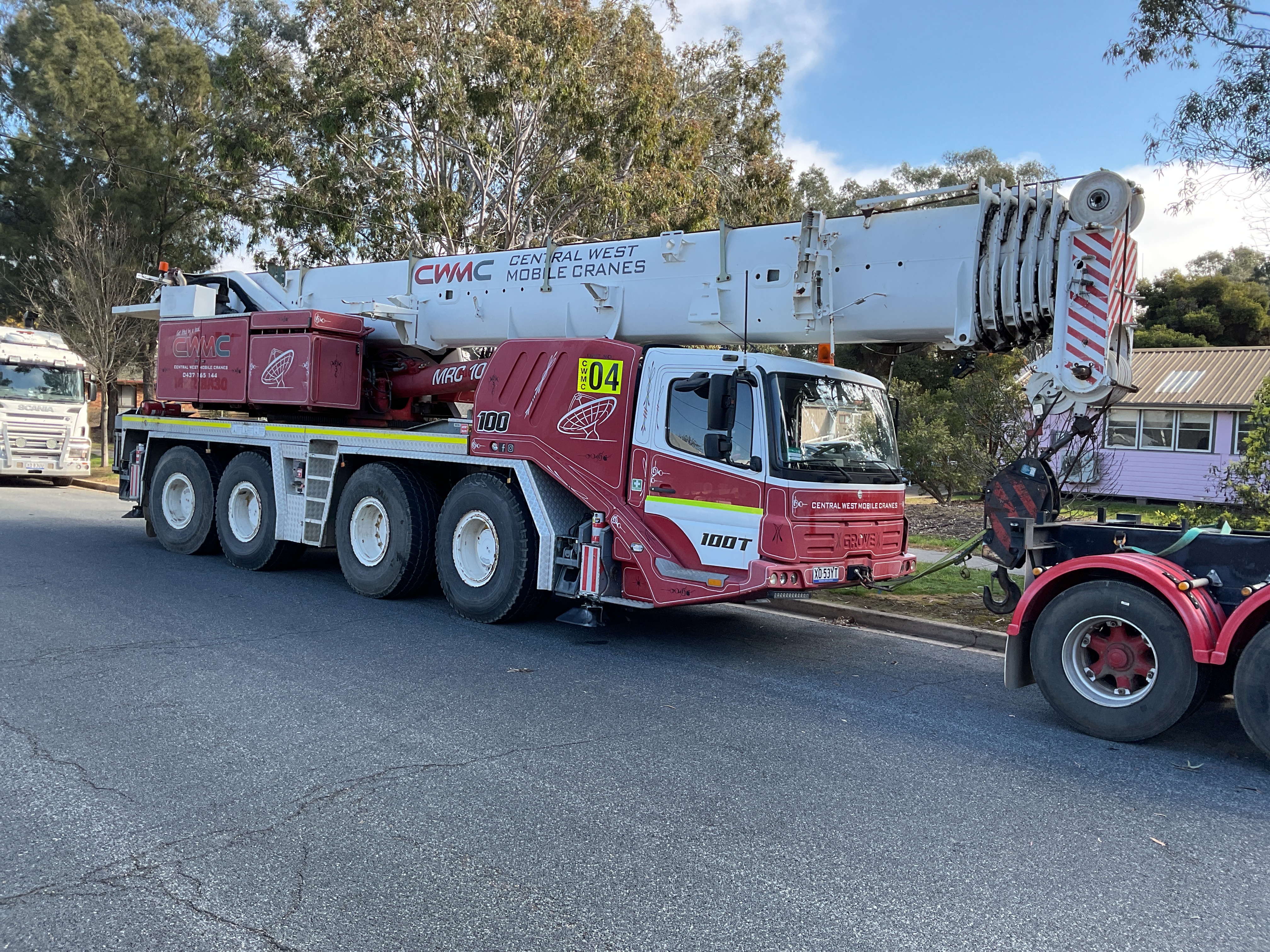 2007 Grove GMK4100 100T Mobile Slew Crane