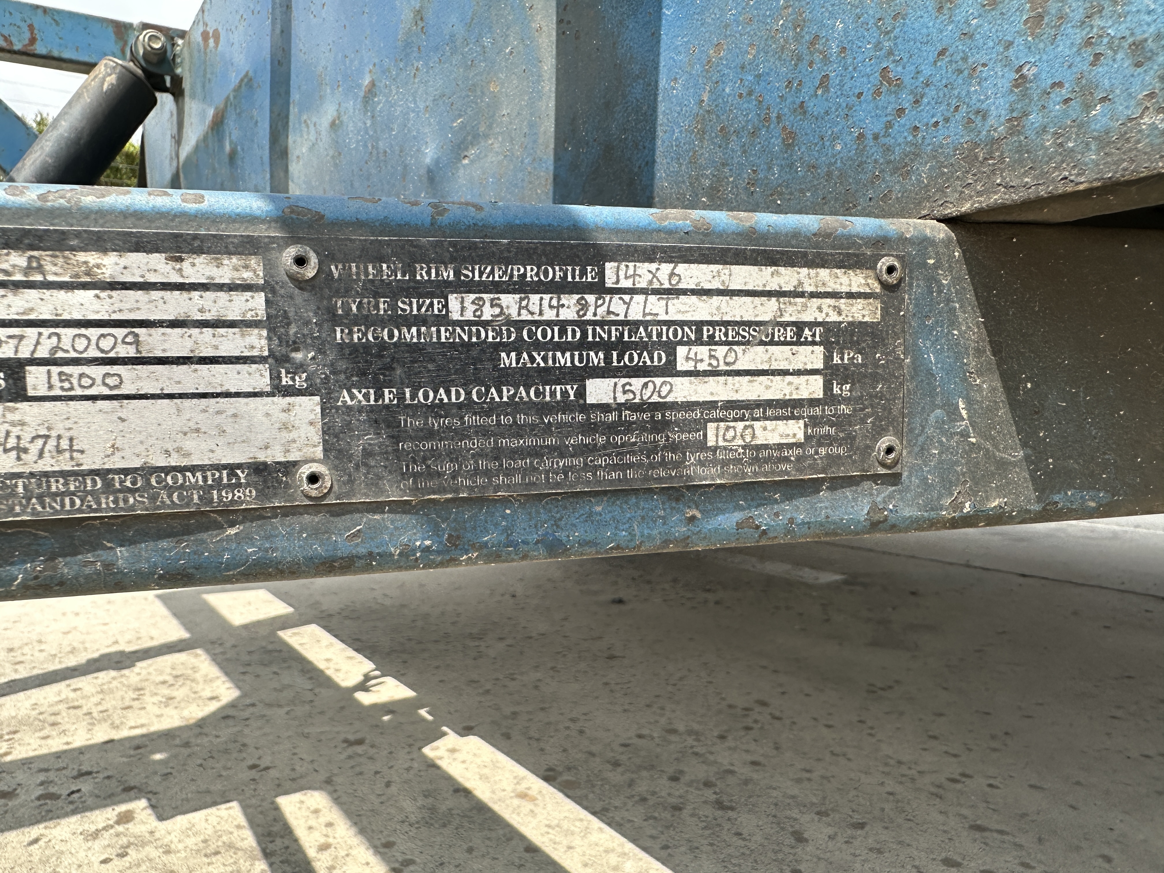 2009 Trailer Factory EHD Single-Axle Tilting Box Trailer