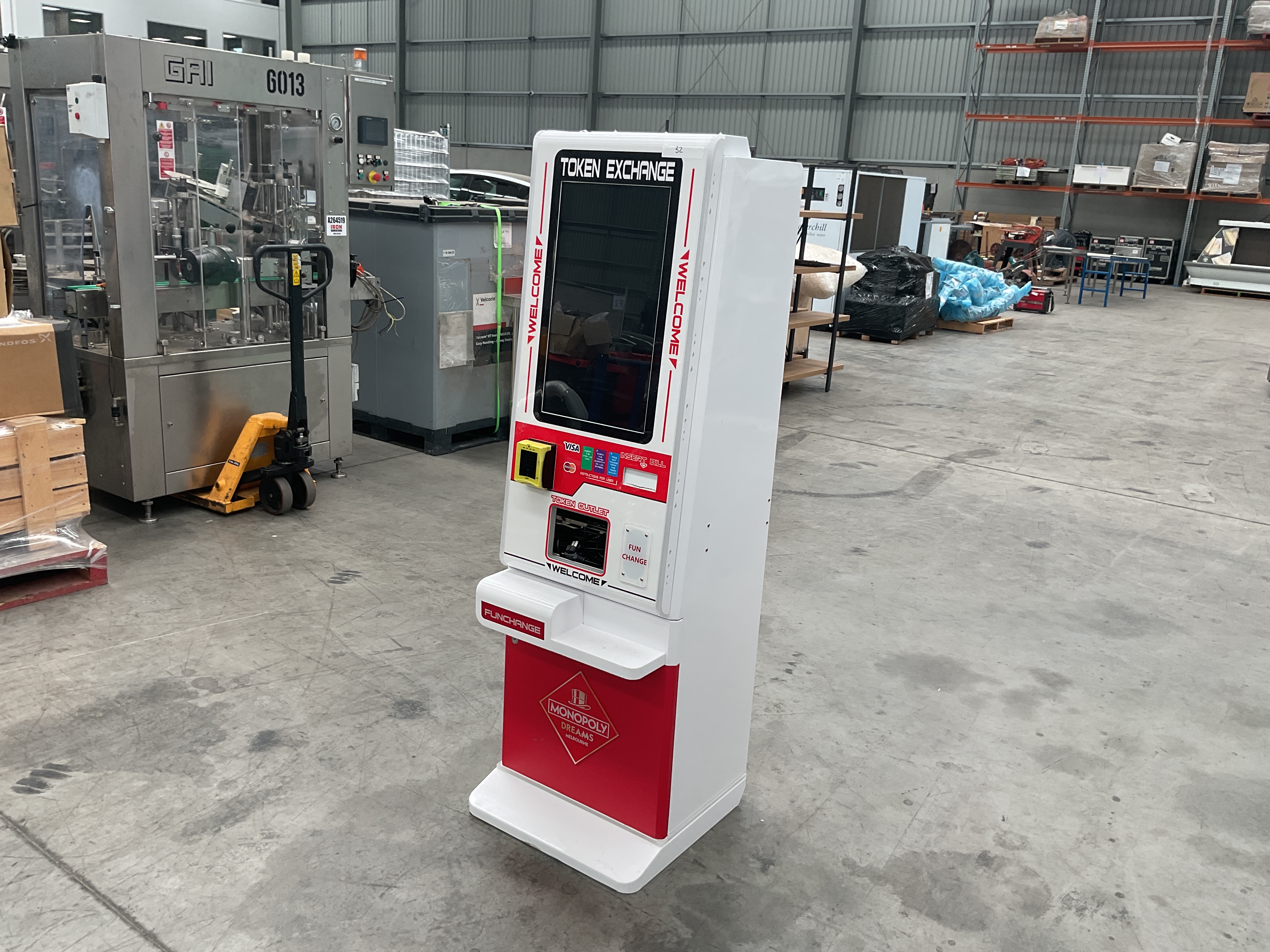 13 · Token Exchange Machine