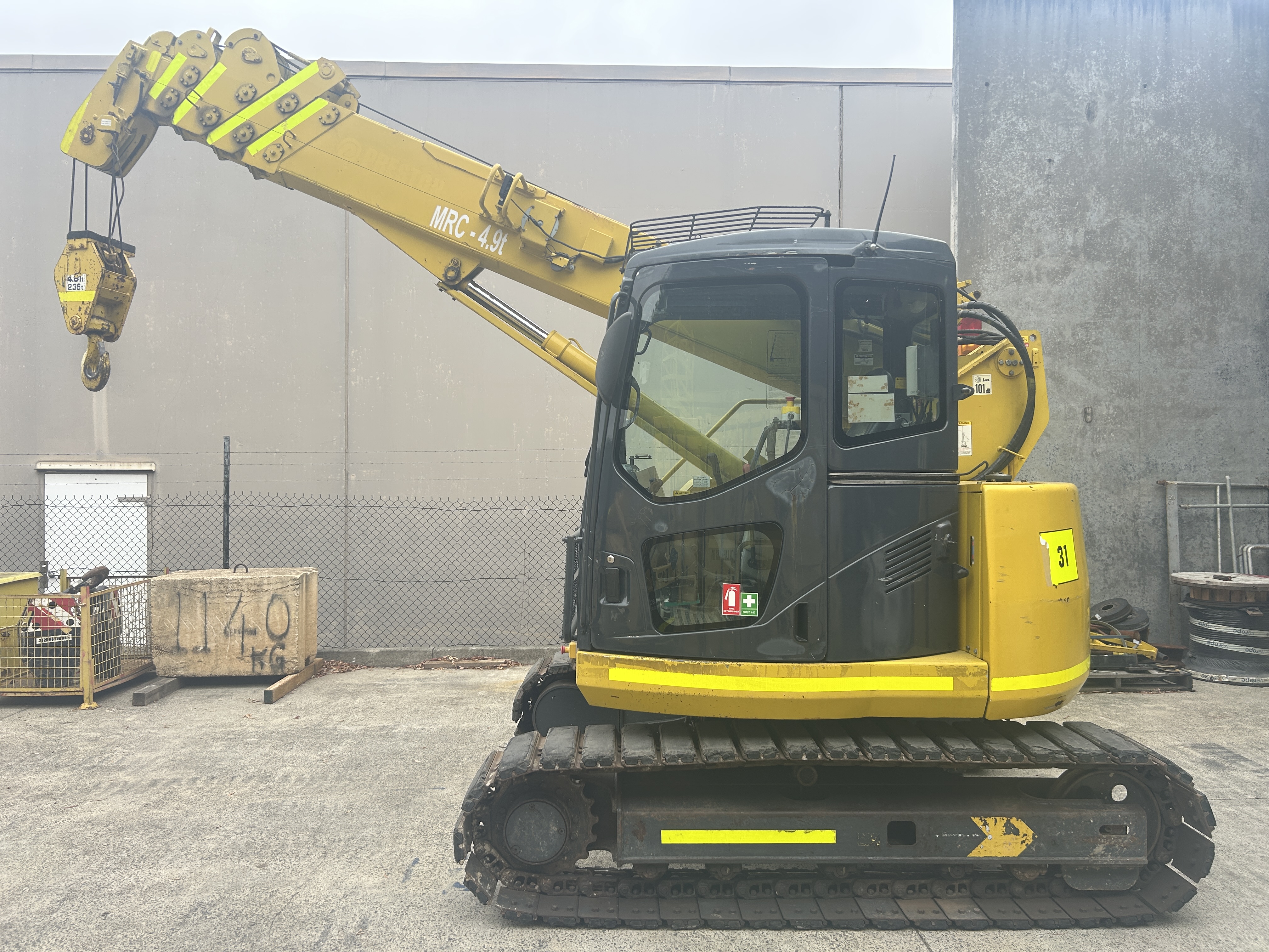 2008 Maeda LC785-6 Mini Crawler Crane