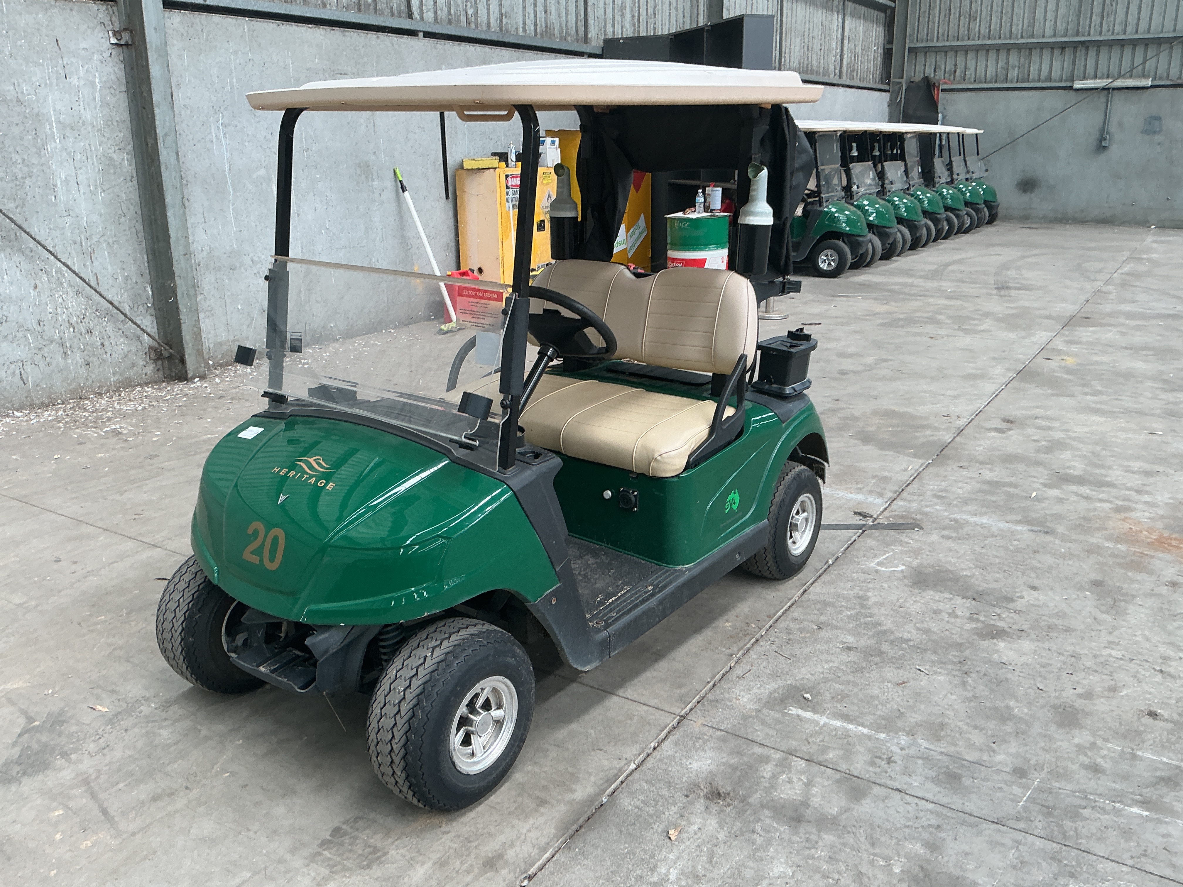 6 · 2022 GVA Lithium Ion Electric Two Seater Golf Buggy