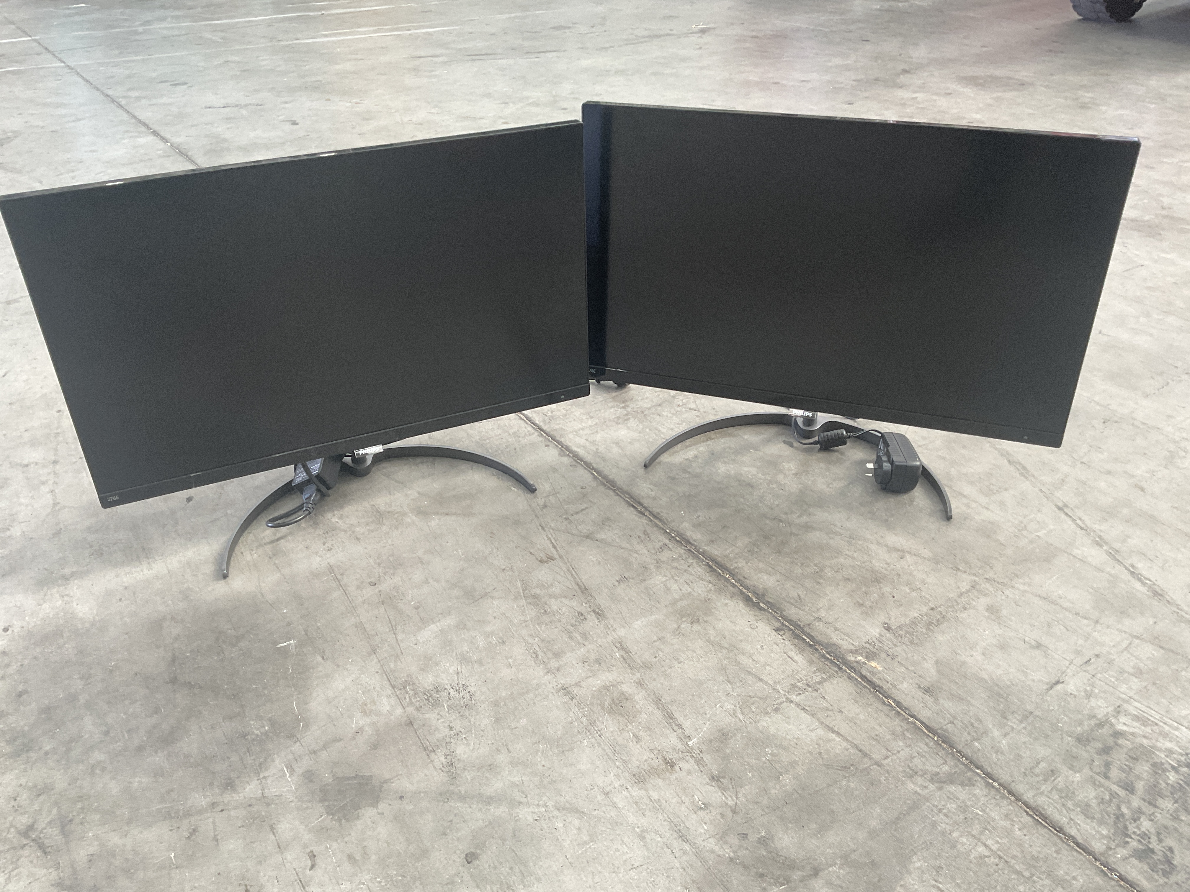 2 X Philips  276E8V Computer Monitors