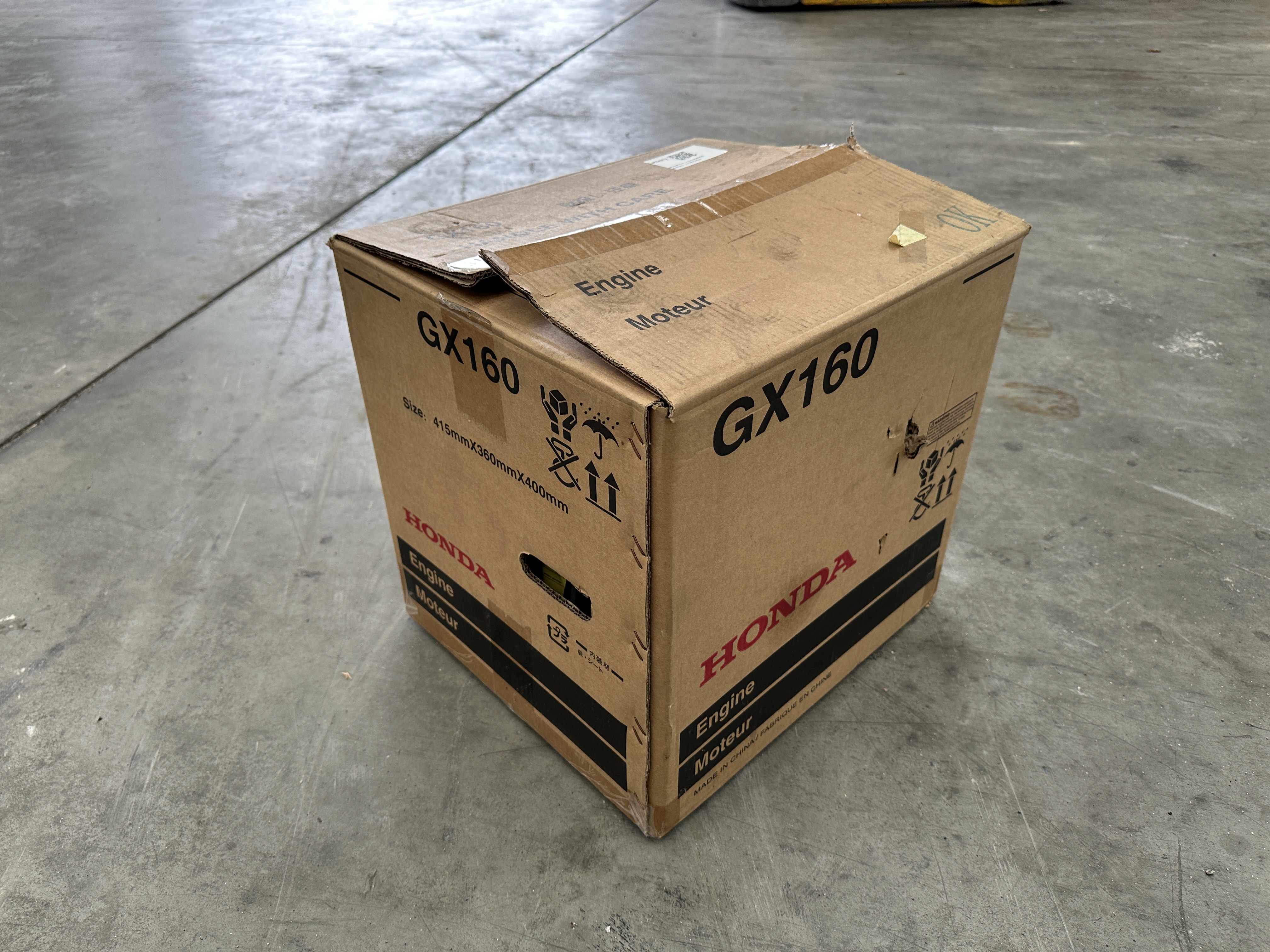 12 · 1 x Honda GX160 Motor In Box  (Council asset)