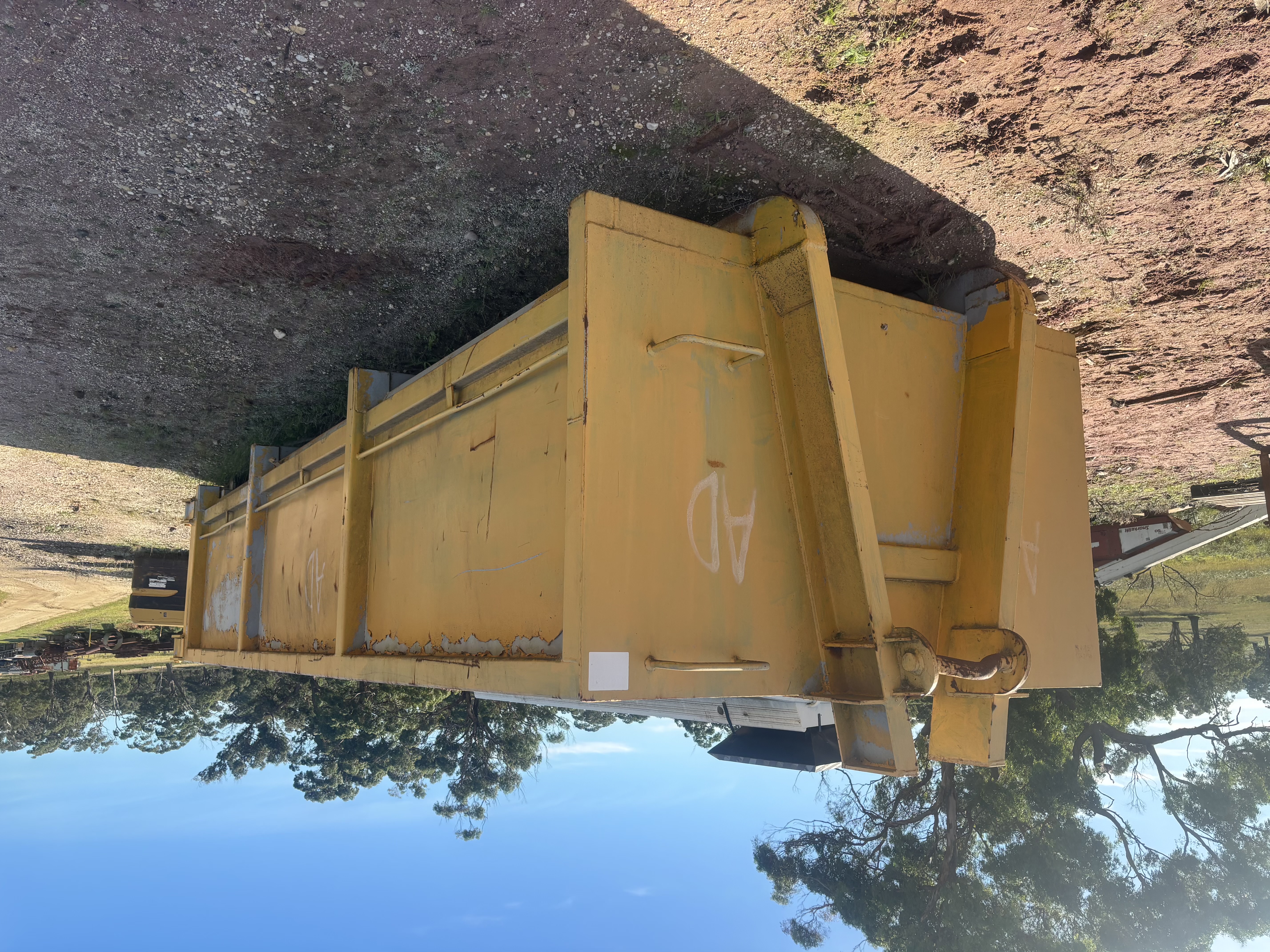 2 · Large Yellow Skip Bin