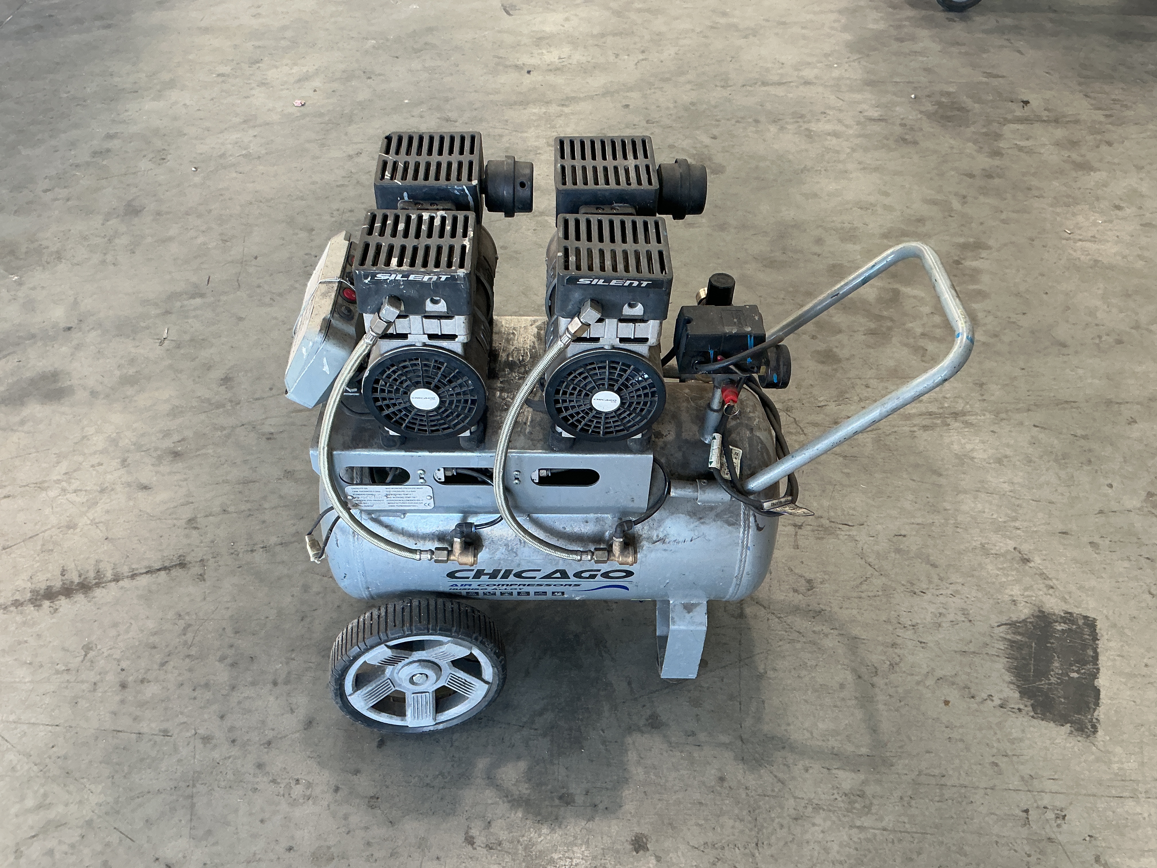 Chicago Hush 50 Silenced Air Compressor