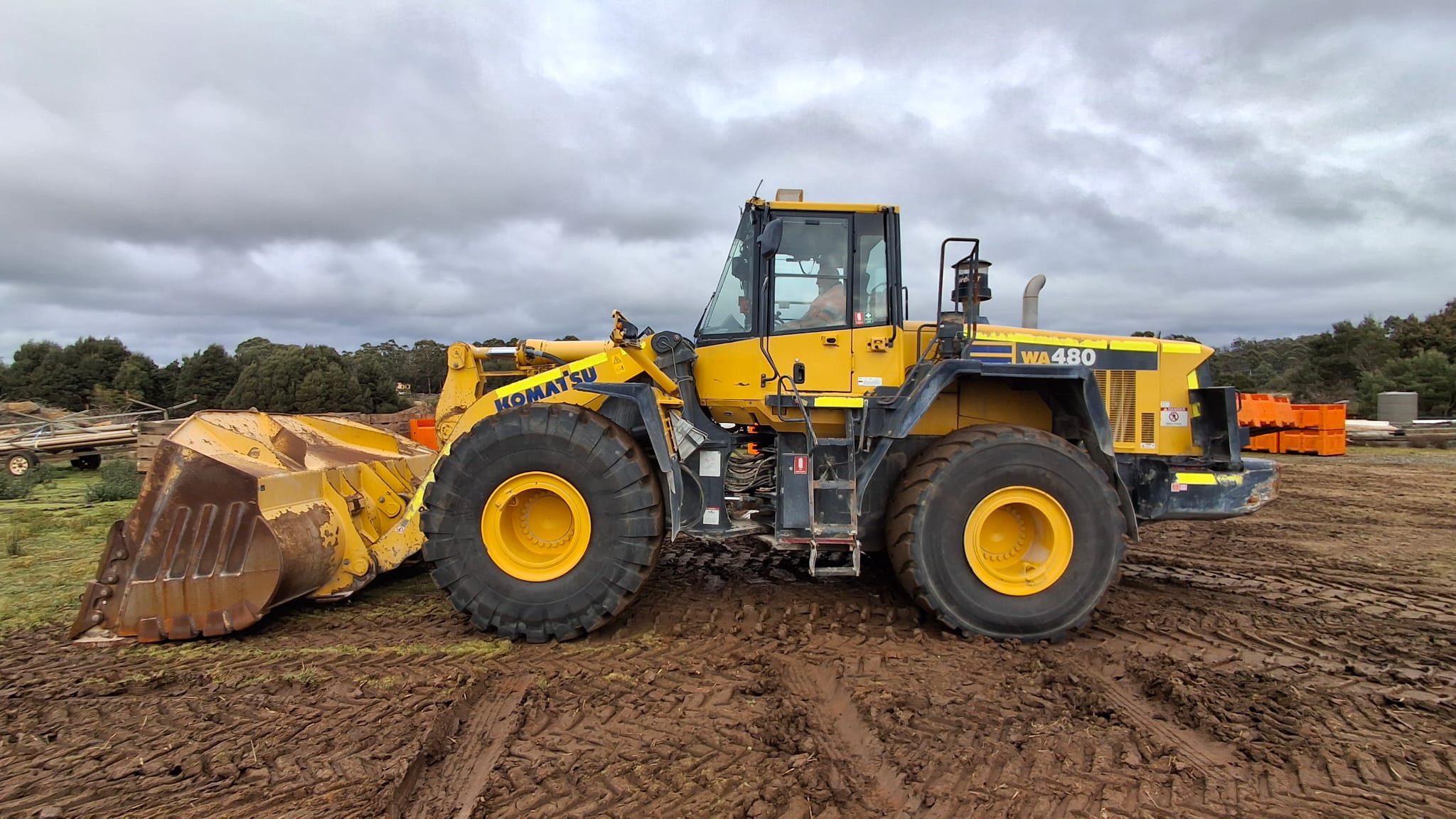 2019 Komatsu WA480-6 Wheeled Loader **Located Tasmania**