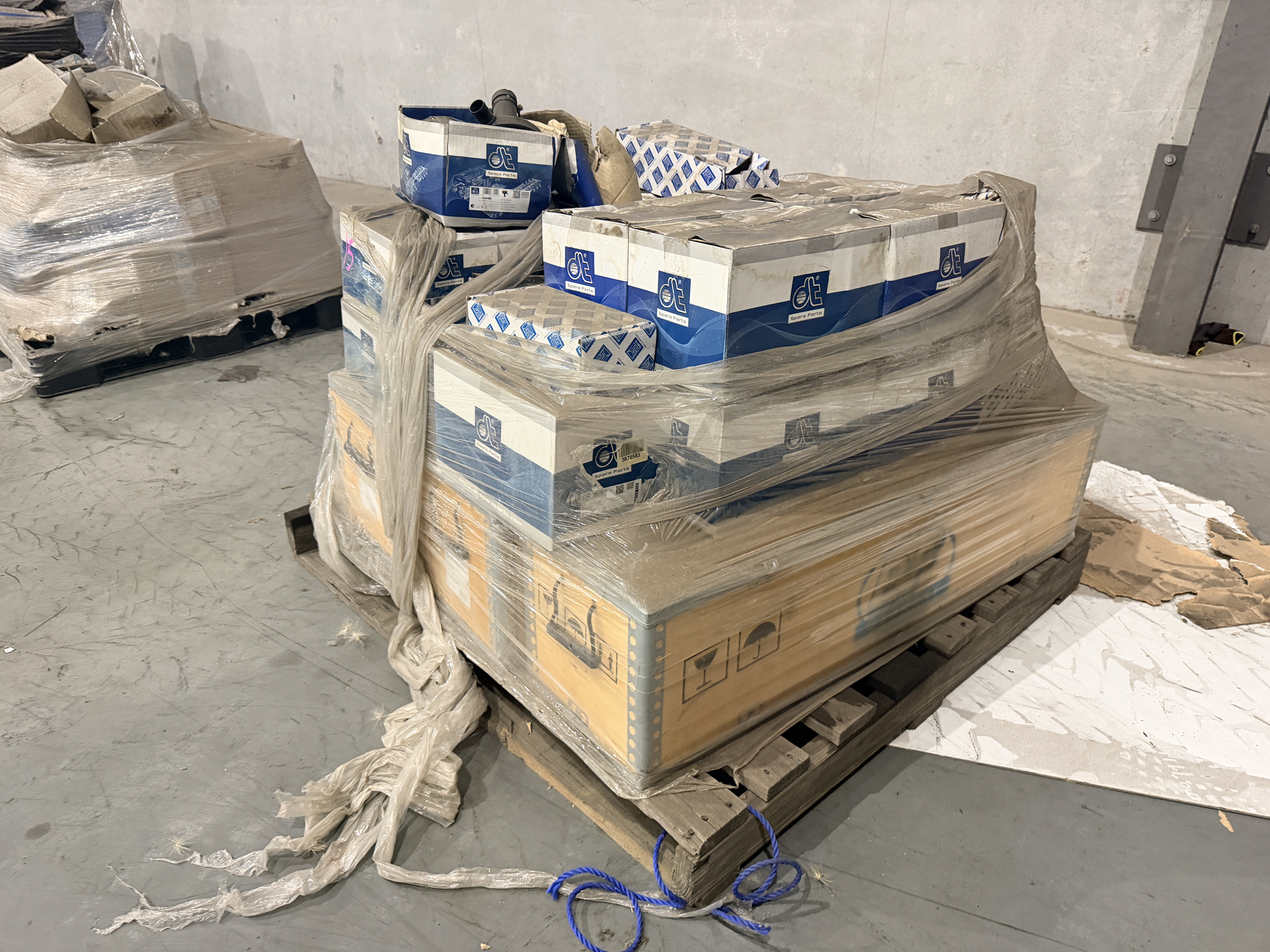 Pallet of Engine, Cooling & Air System Maintenance Parts