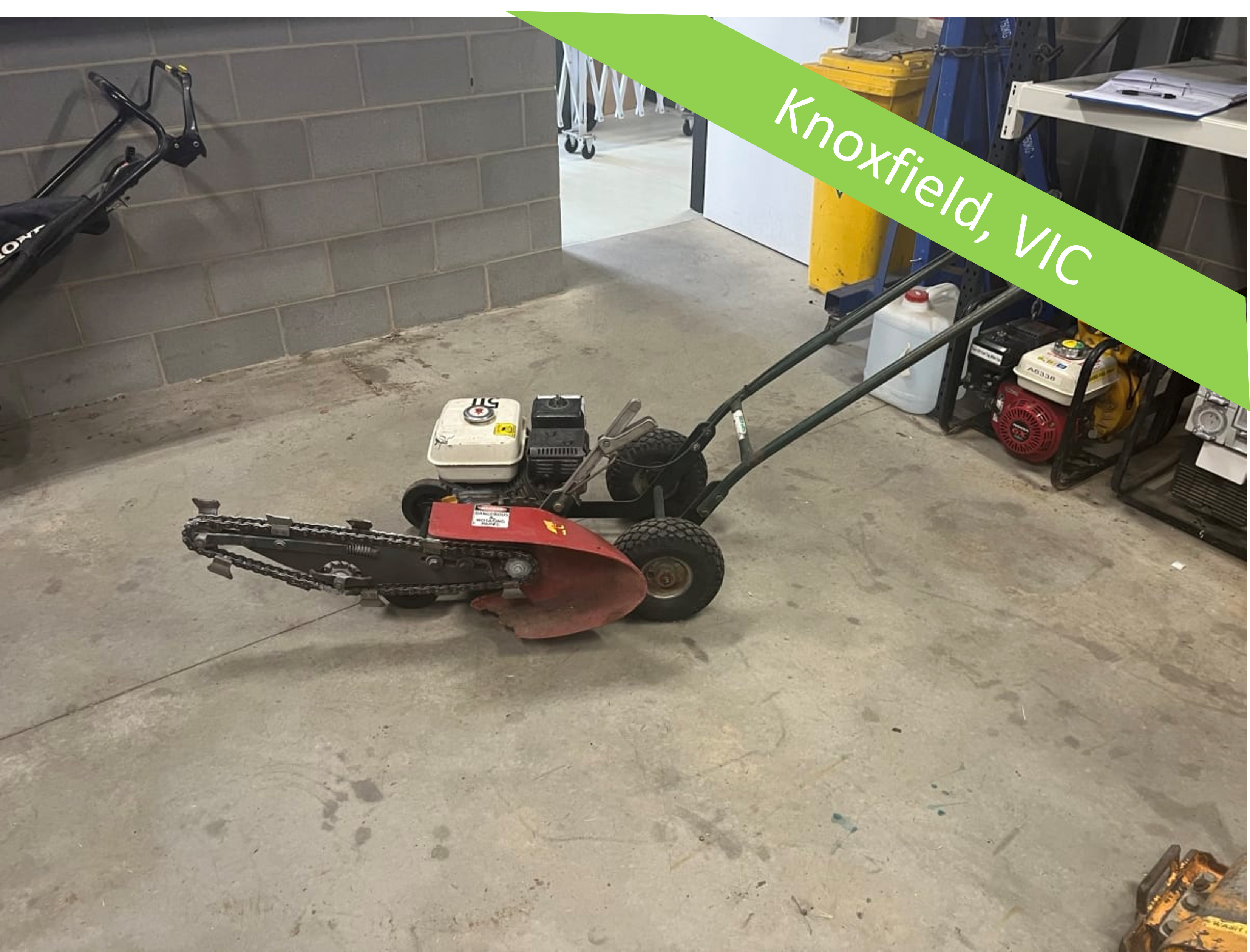 Trench Wench - Mini Trencher - Council Asset **Located Knoxfield**