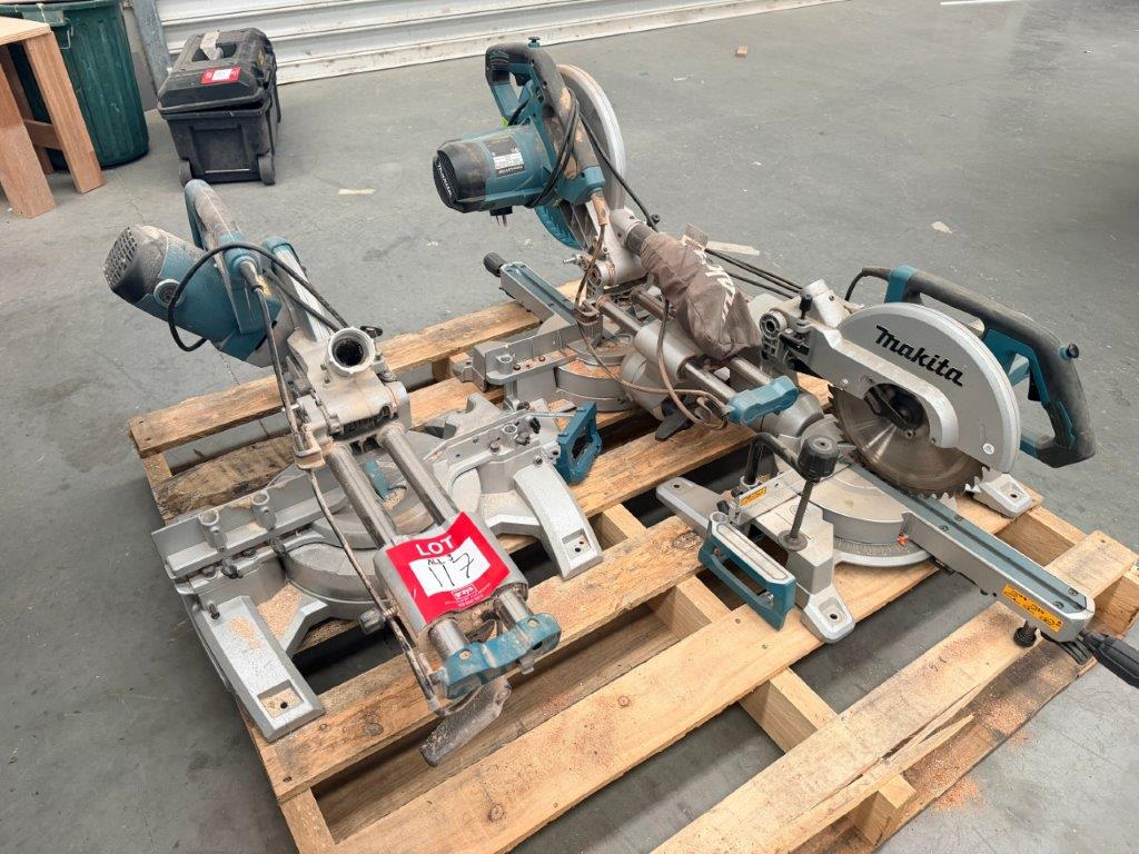 Slide Compound Saws (Qty 3 in Need of Overhaul)