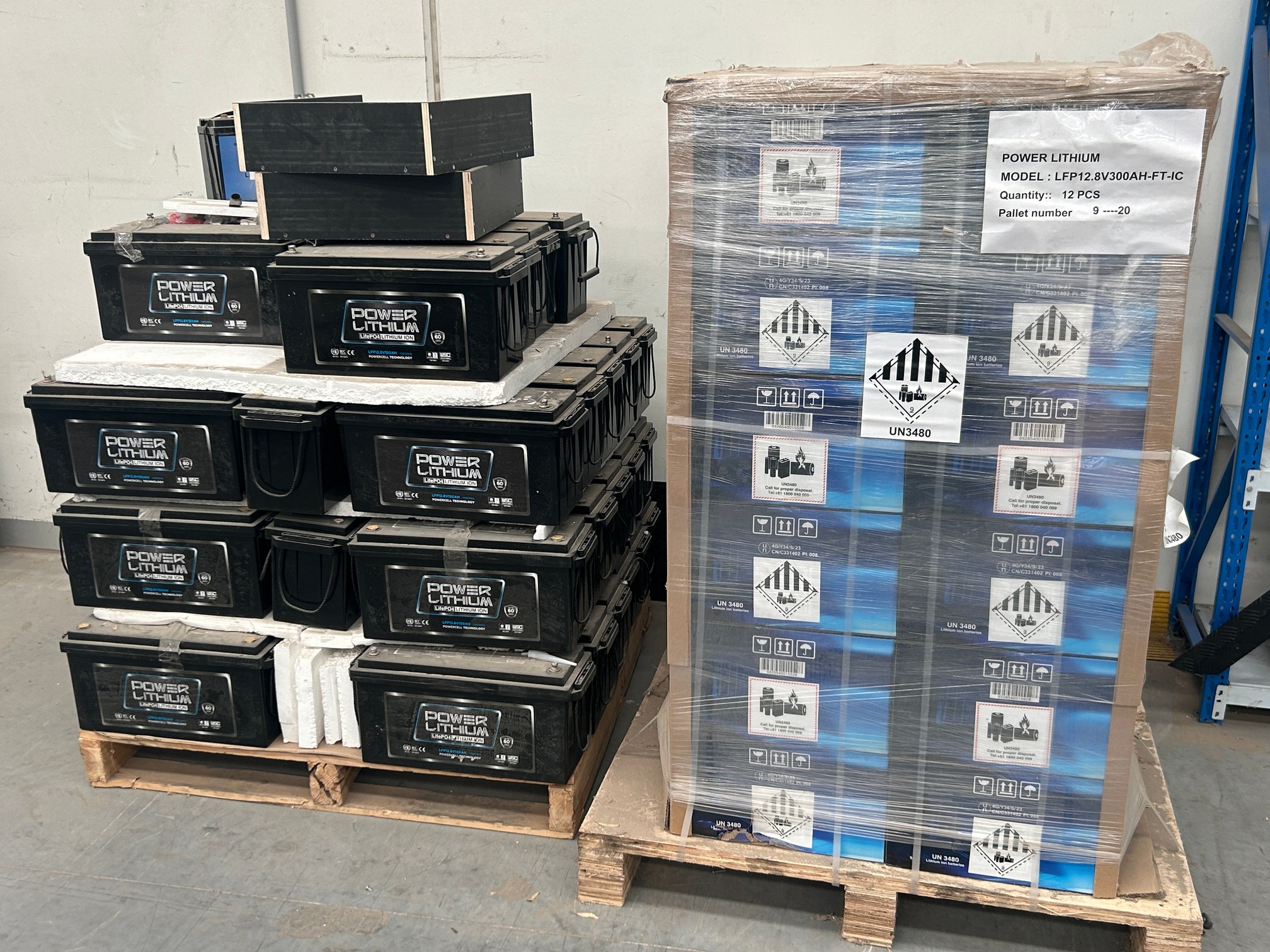Powercell Lithium Batteries