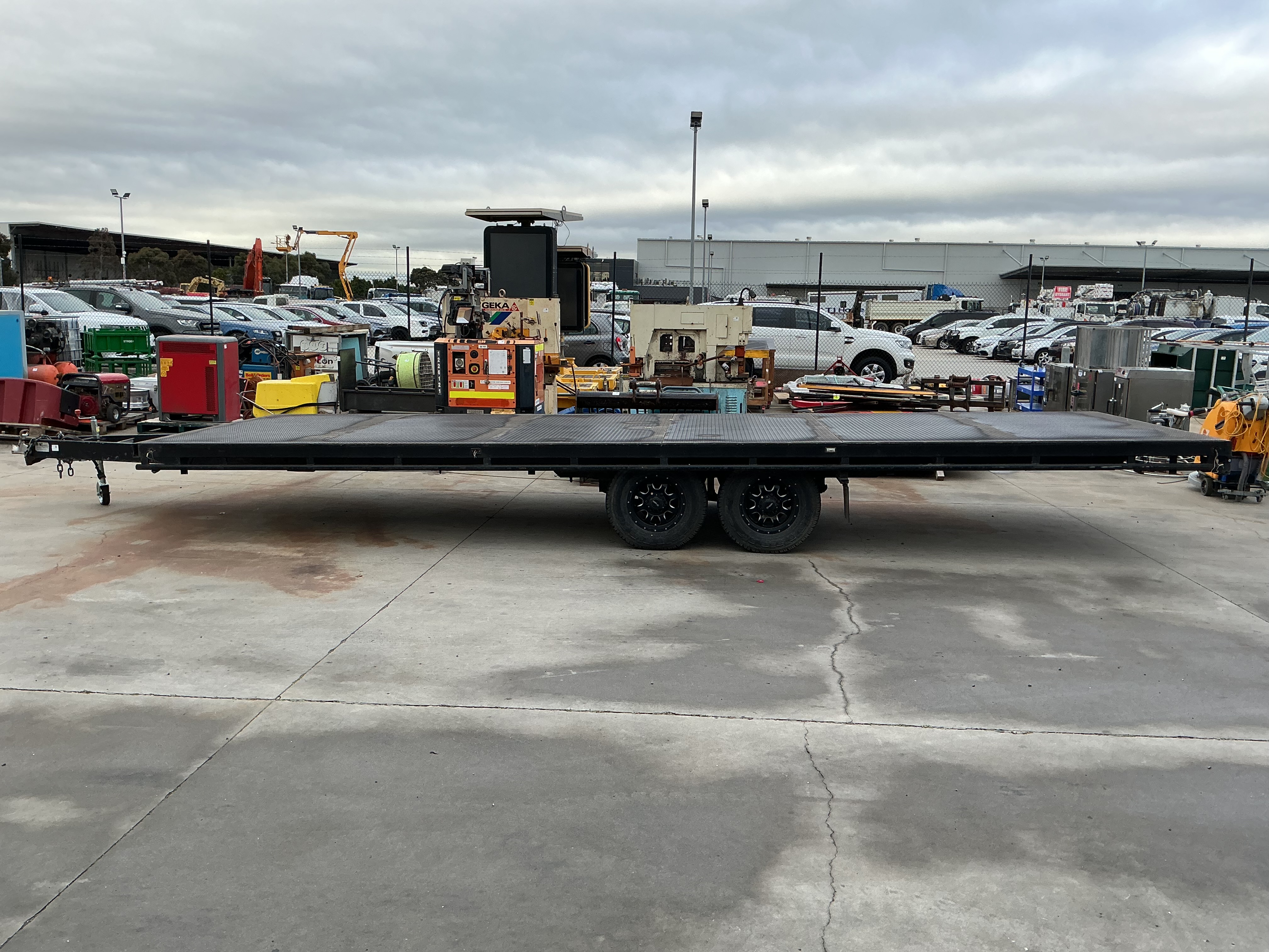 2020 Flat Top Tandem Trailer