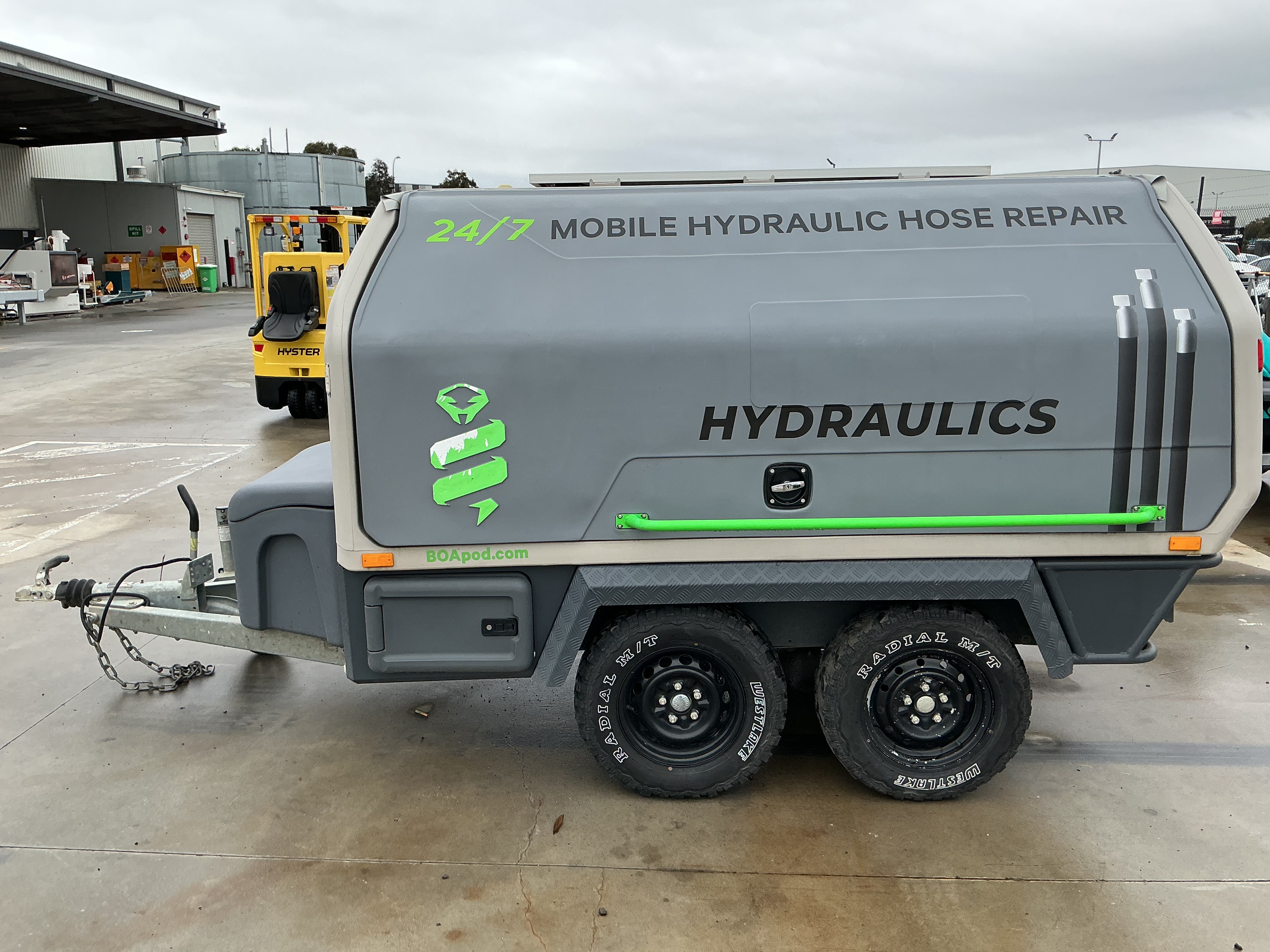 2022 BOA POD Mobile Workshop Trailer