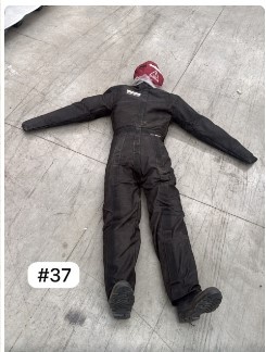 Ruth Lee 90kg Rescue Training Manikin, General Purpose, with Coveralls, Boots and Red Carry Bag