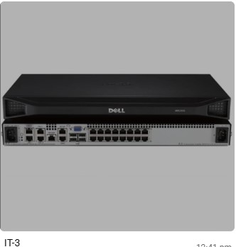 Dell DMPU2016-G01 16-Port Remote KVM Switch – 2 Remote Users, Dual PSU, 1U, Unopened Carton