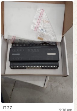 17 · Brodersen UCR-28IO/RTU20.D1 universal controller remote telemetry unit, 28 I/O, mains supply, boxed, appears unused.