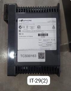 Semaphore Kingfisher Plus+ MC-12 communications module, three serial ports, RTU telemetry card, ex-service, no packaging.