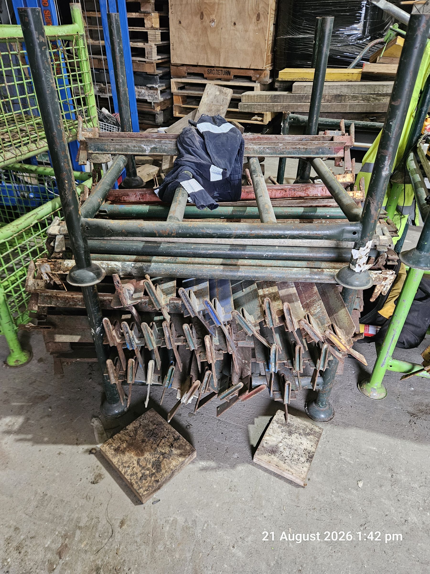 2 X Stillages inc Mixed Scaffolding