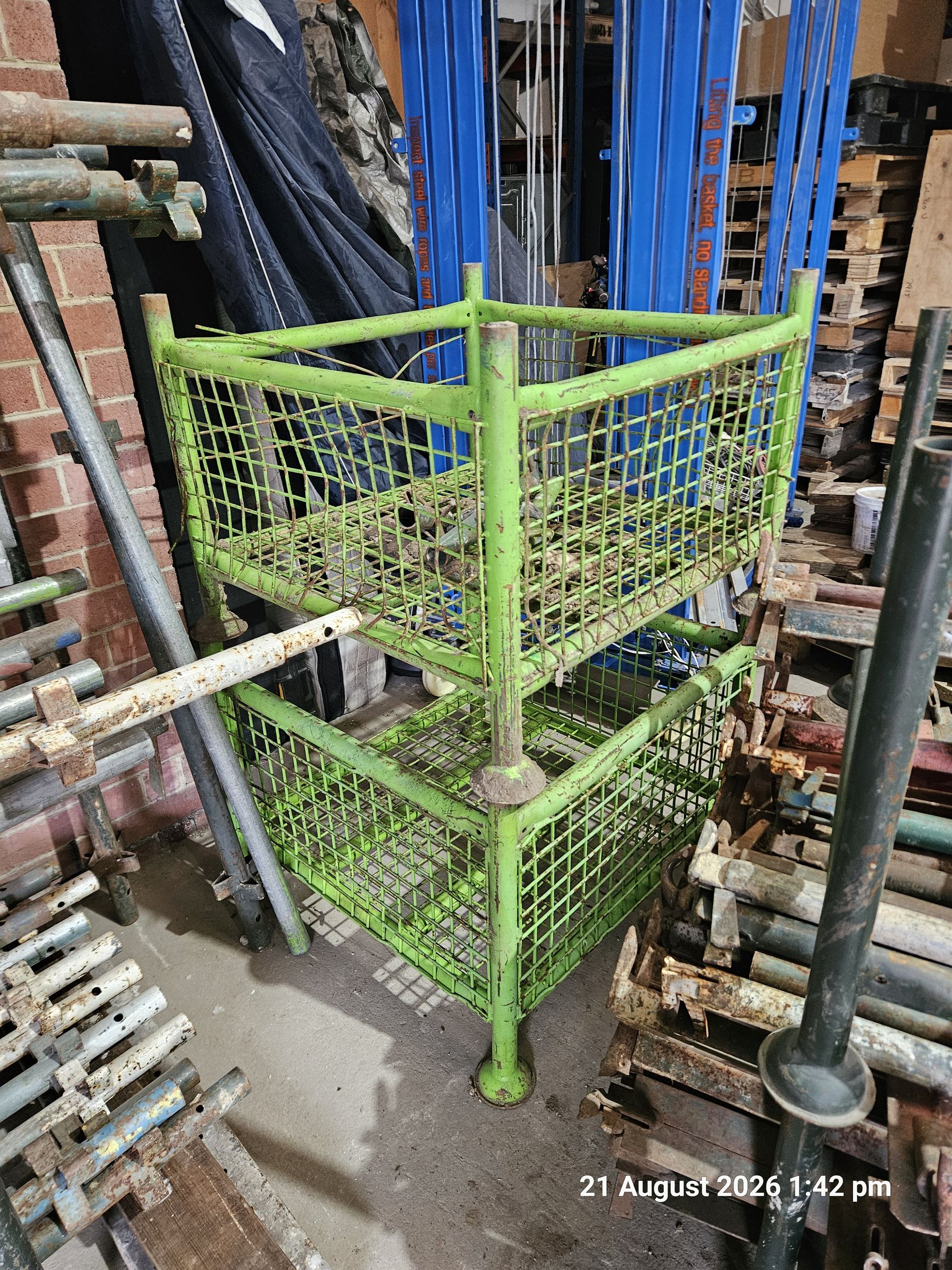 2 X Caged Stillages Only
