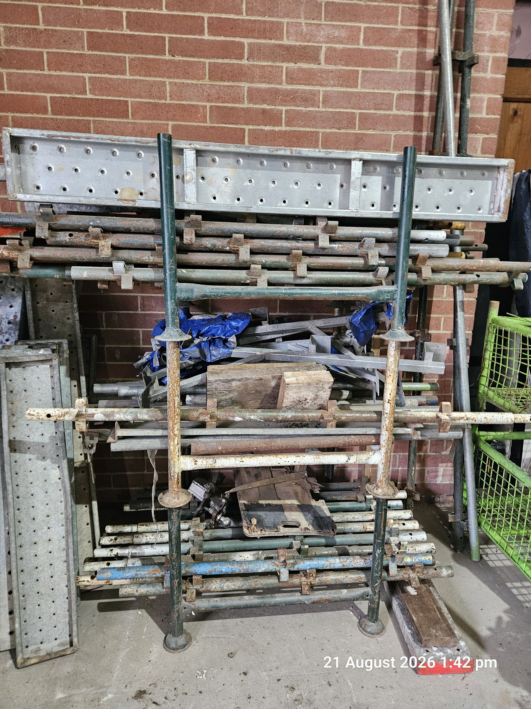 10 · 3 X Stillage of Mixed Scaffolding (Stillage Not Included)