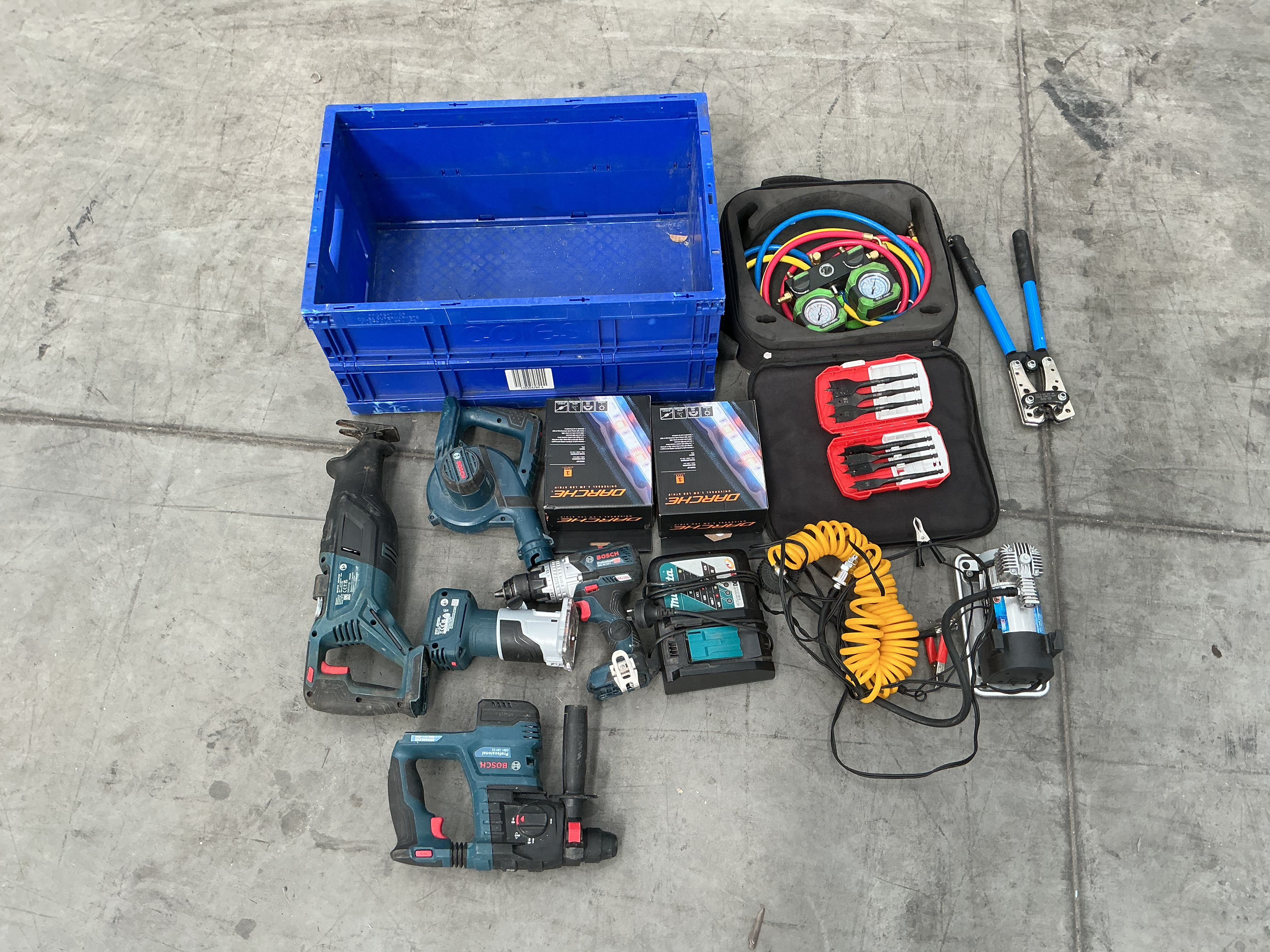 Assorted Box Power Tools