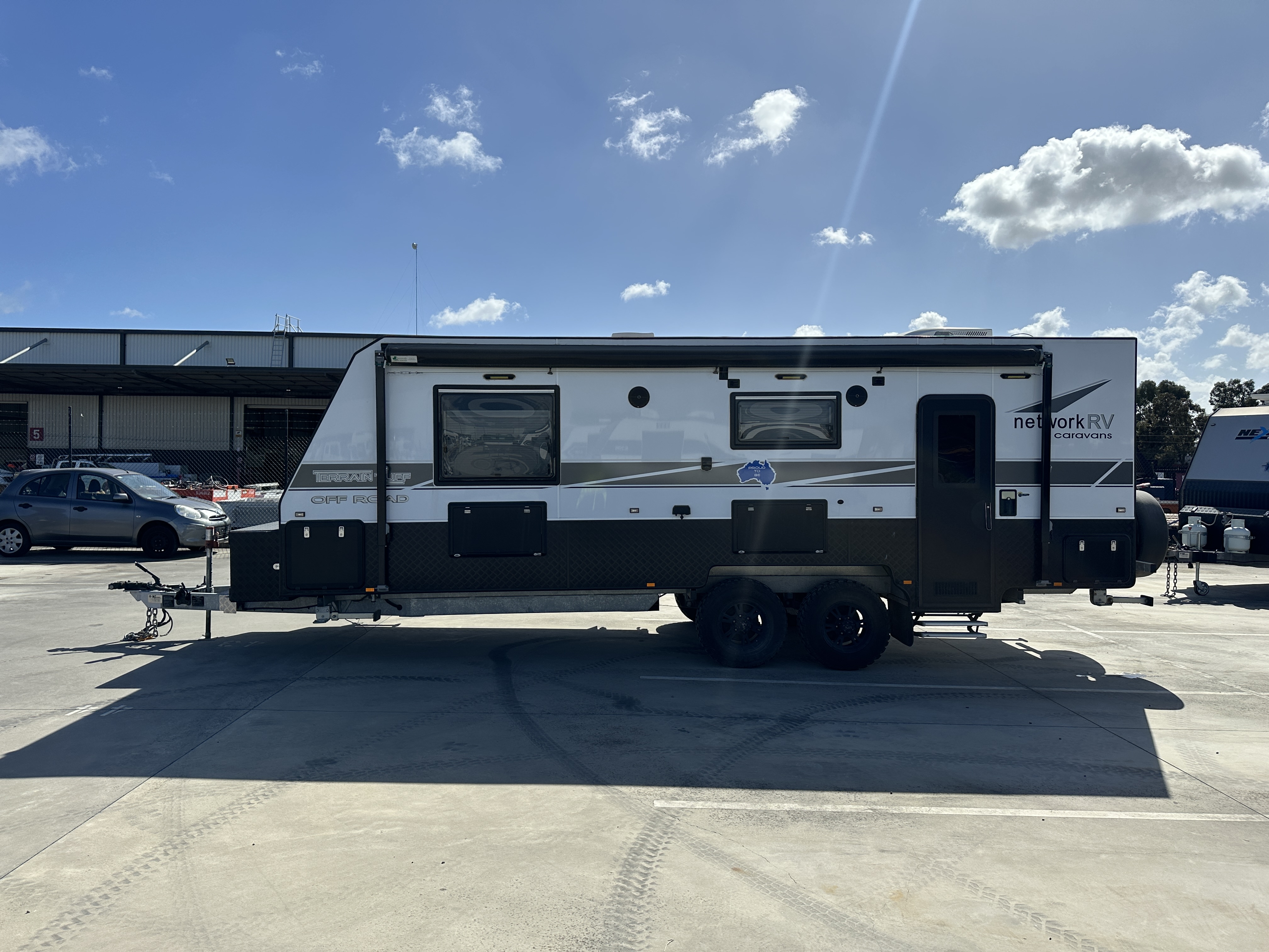 2022 Network RV Terrain Tuff 23 Dual-Axle Off-Road Caravan