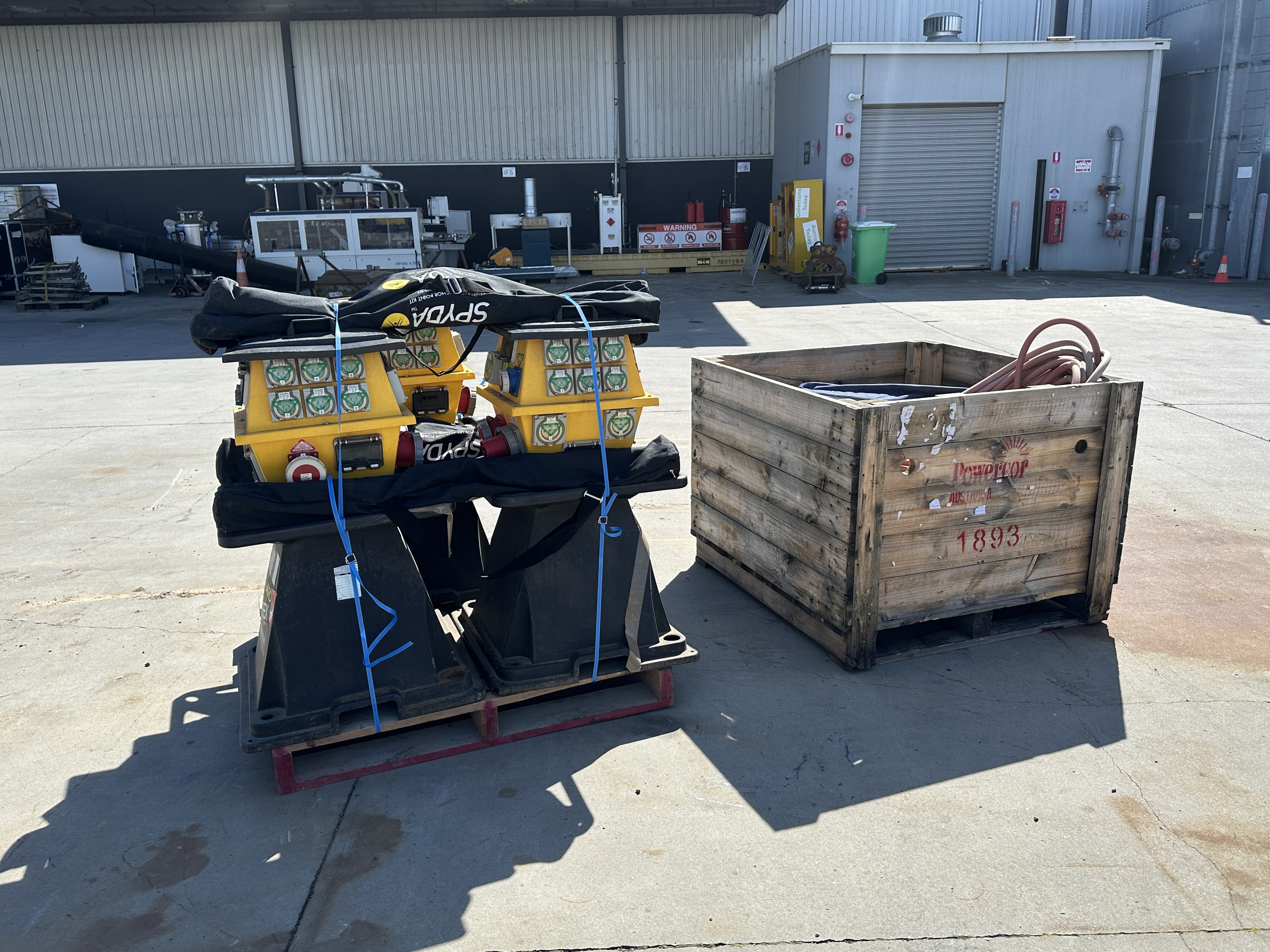 3 x 2014 Spinefex LG17 Lifeguard Portable Power Distribution Units