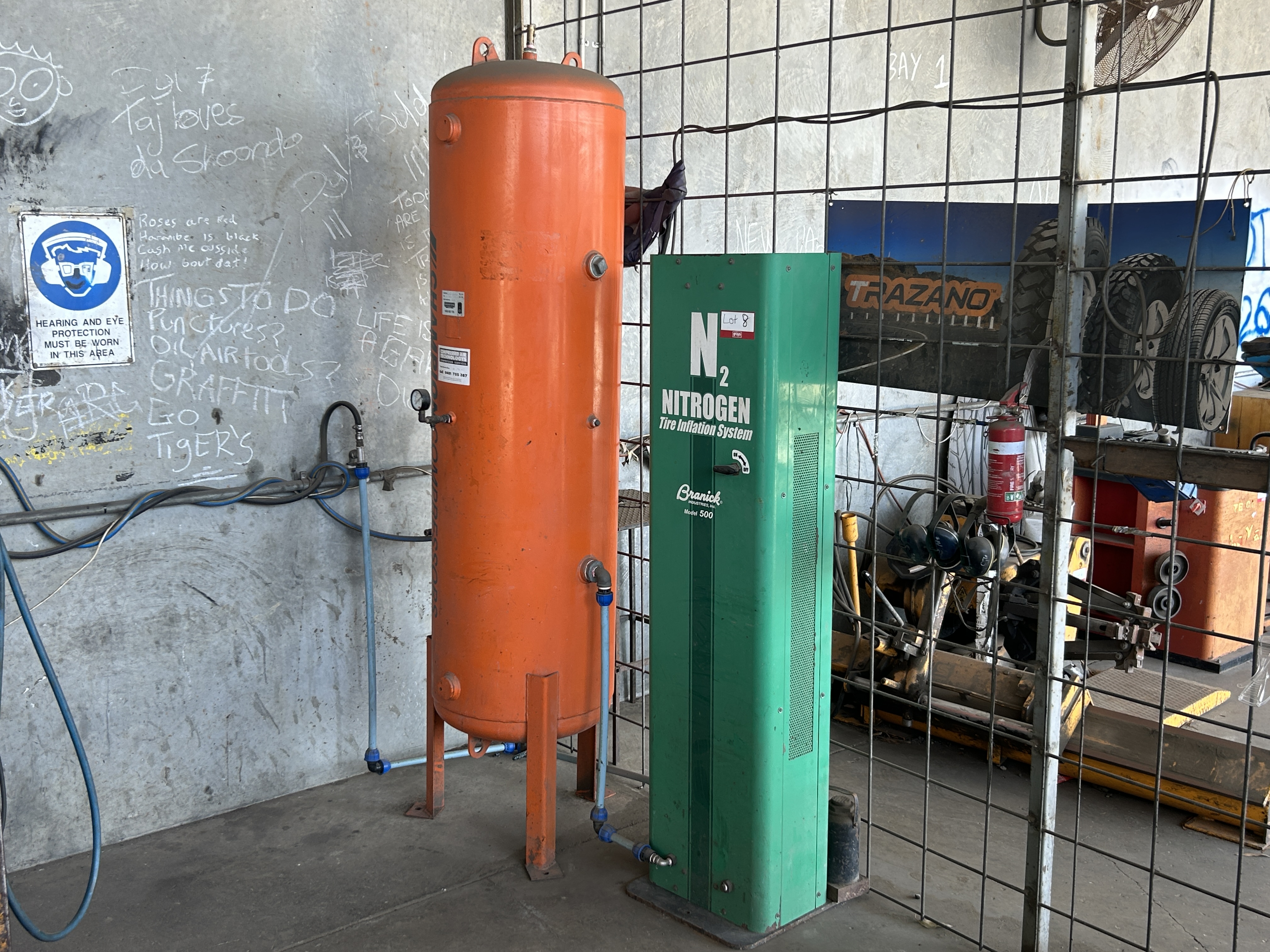 Nitrogen Tire Inflation System