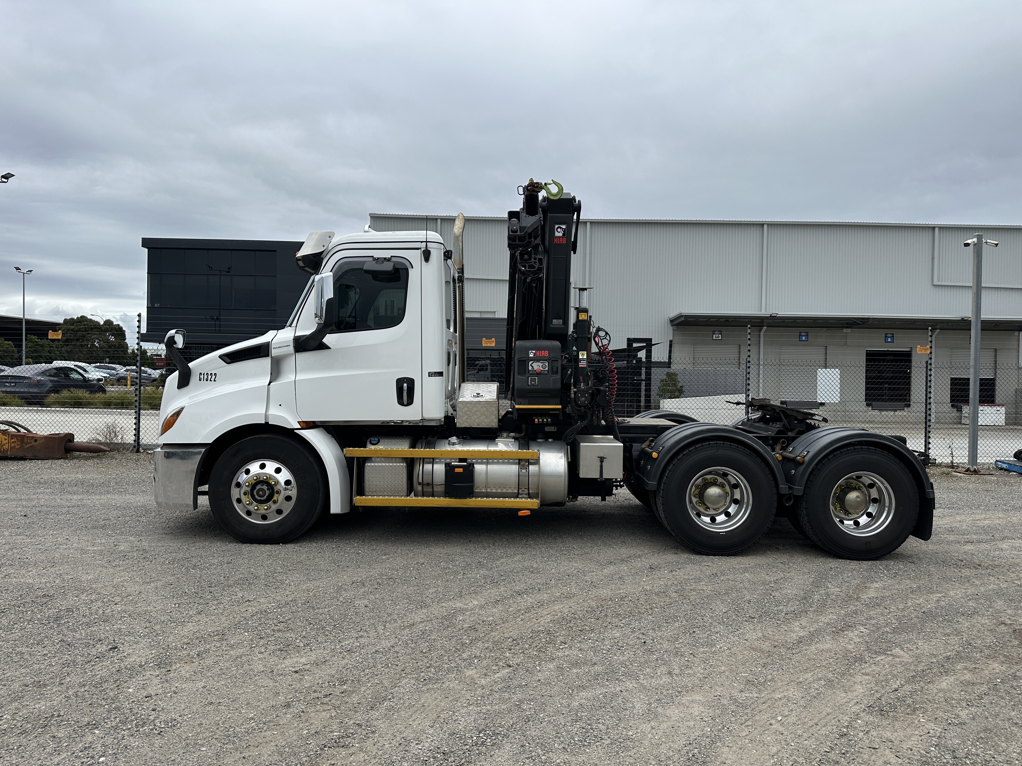 2023 Freightliner Cascadia 6x4 Prime Mover With Crane Certified 03/2033